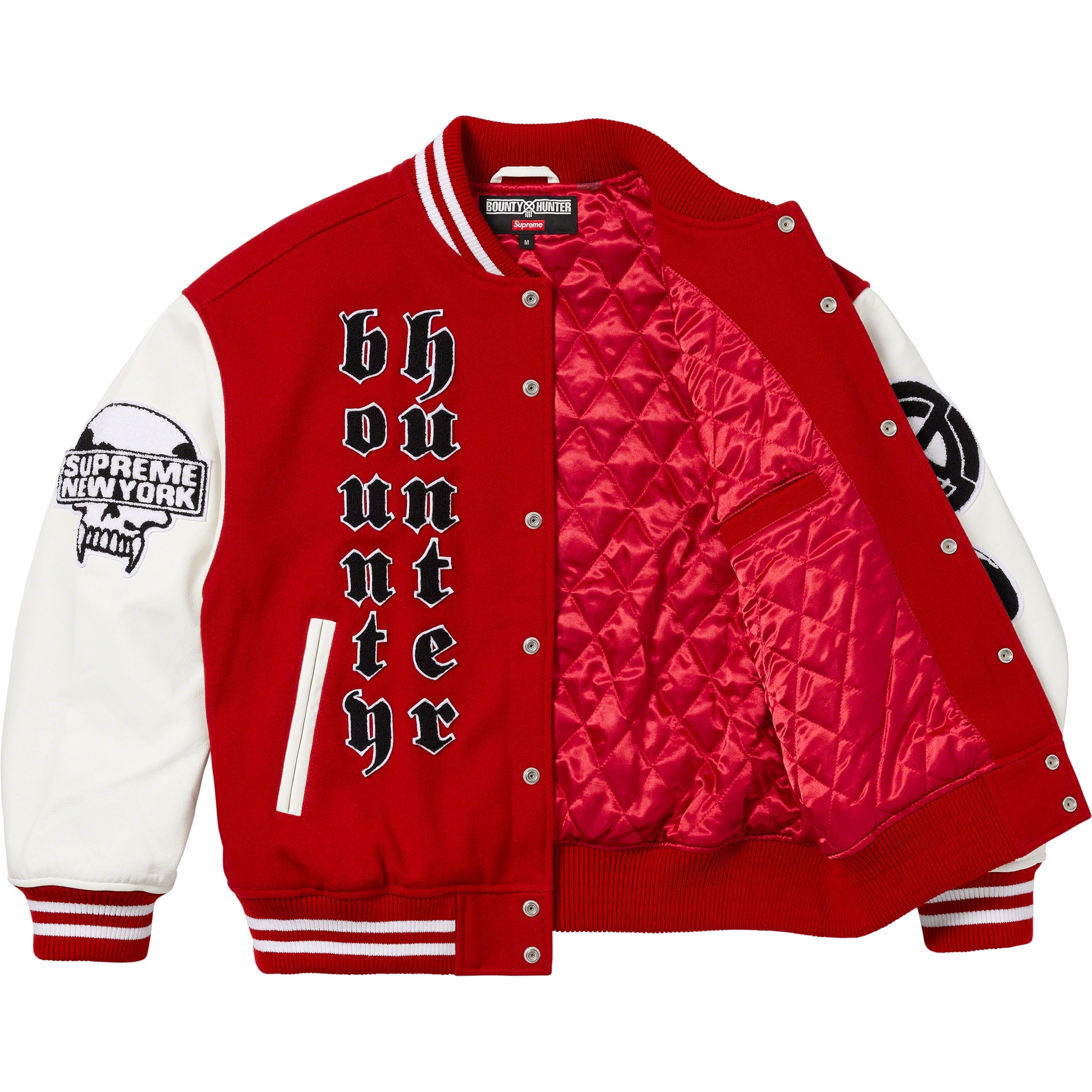 Bounty Hunter Varsity Jacket - fall winter 2023 - Supreme