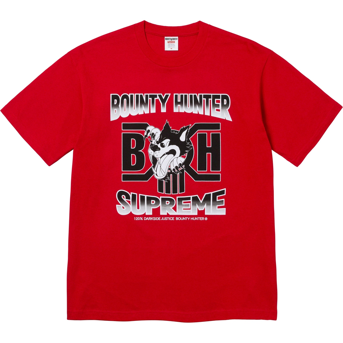 Details on Supreme Bounty Hunter Wolf Tee Red from fall winter
                                                    2023 (Price is $48)