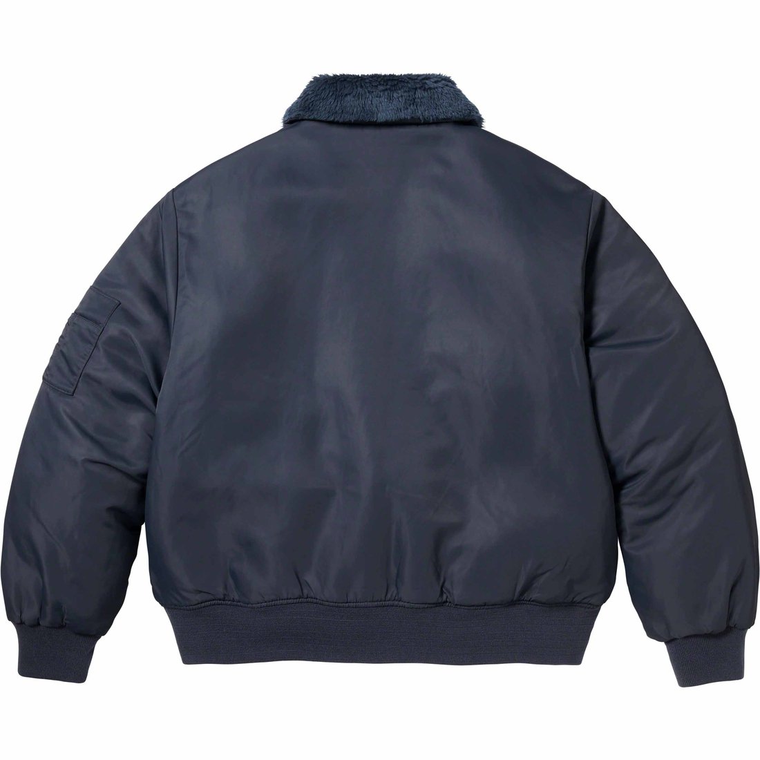 Details on Supreme Dickies Fur Collar Bomber Jacket Navy from fall winter
                                                    2023 (Price is $228)