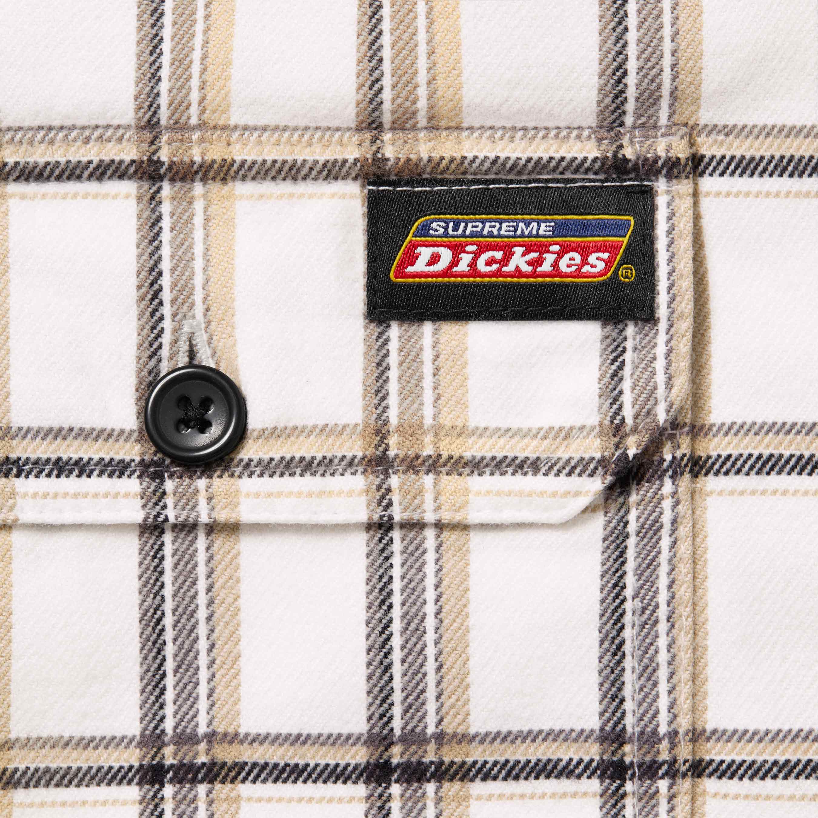 Dickies Plaid Hooded Zip Up Shirt - fall winter 2023 - Supreme