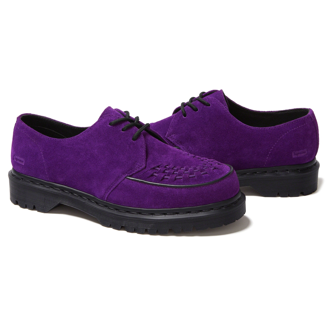 Details on Supreme Dr. Martens Ramsey Creeper Purple from fall winter
                                                    2023 (Price is $188)