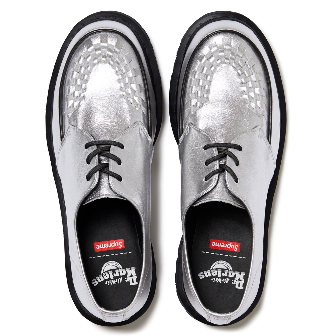 Supreme Supreme Dr. Martens Ramsey Creeper (FW23) - Silver - $188