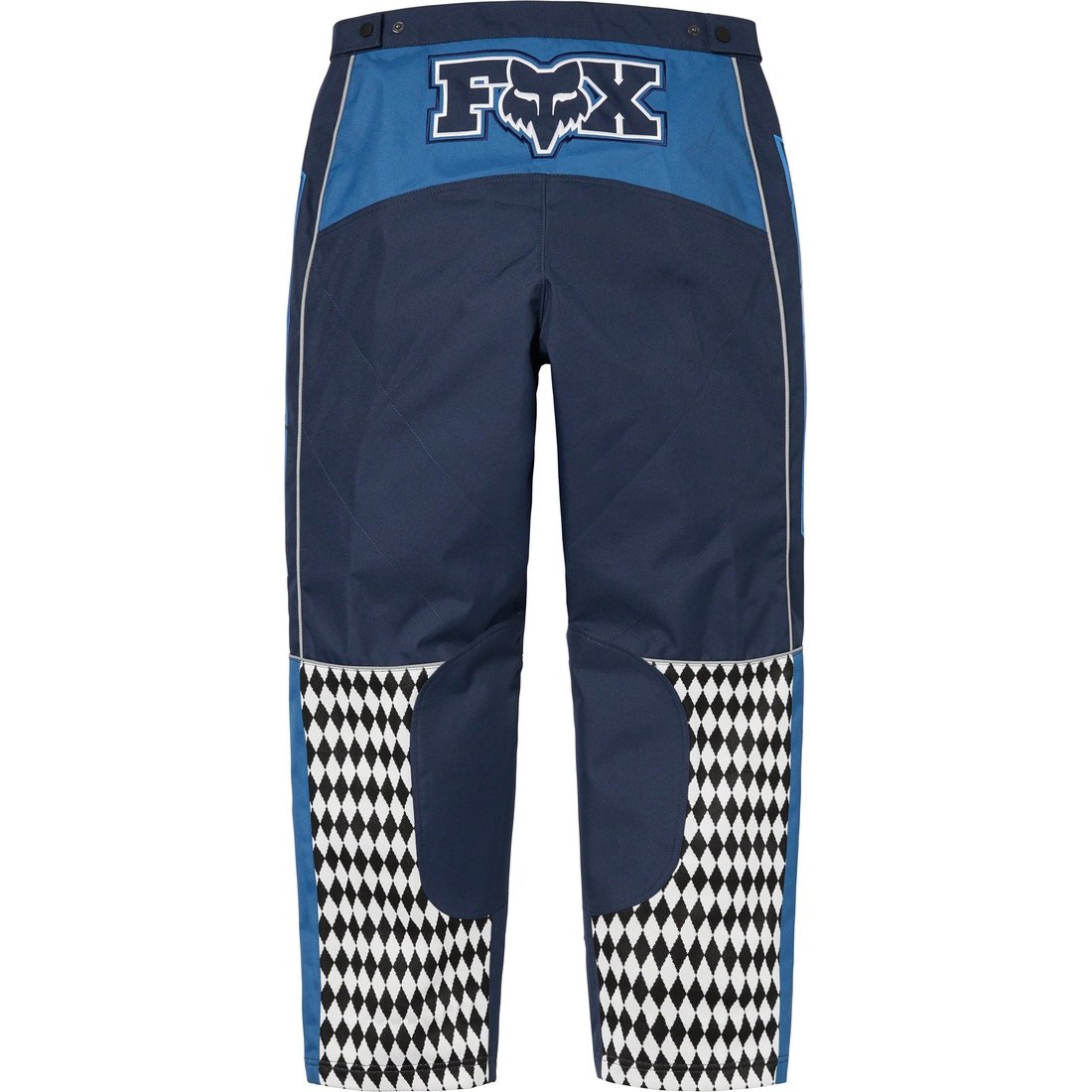 Details on Supreme Fox Racing Pant Blue from fall winter
                                                    2023 (Price is $278)