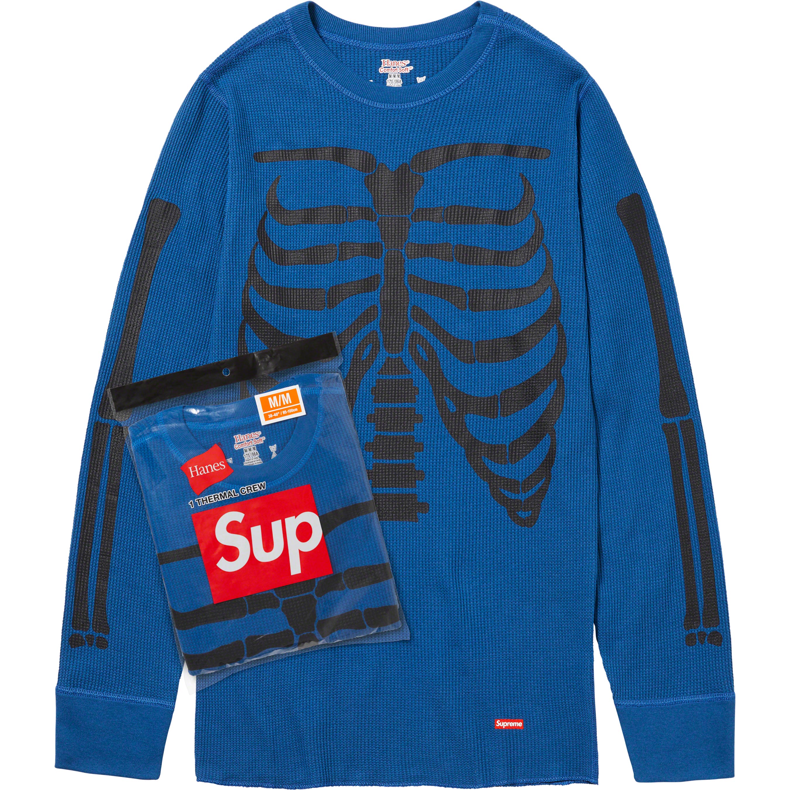 Hanes Bones Thermal Crew (1 Pack) - fall winter 2023 - Supreme