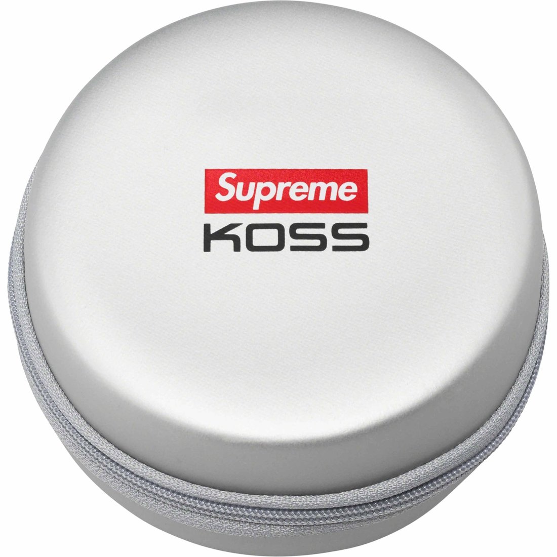 Details on Supreme Koss PortaPro Headphones Silver from fall winter 2023 (Price is $68)