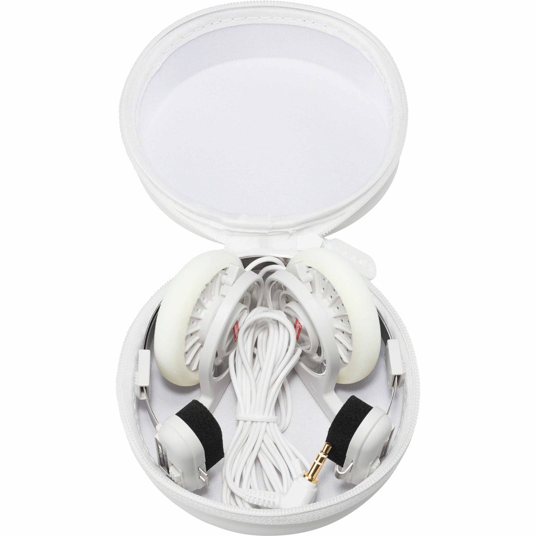 Details on Supreme Koss PortaPro Headphones White from fall winter 2023 (Price is $68)