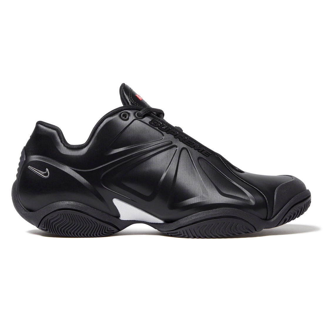 Details on Supreme Nike Courtposite Black from fall winter
                                                    2023 (Price is $150)