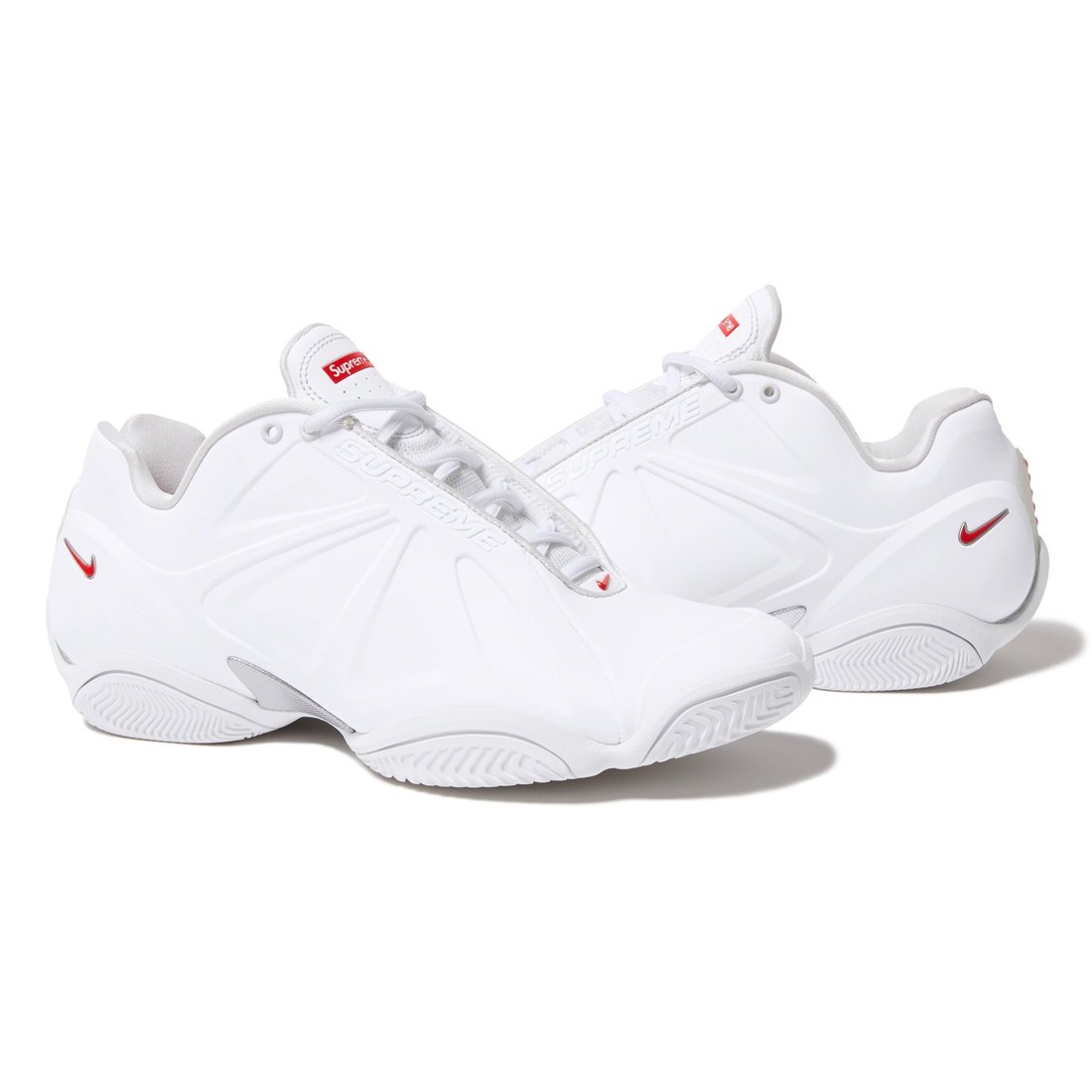 Details on Supreme Nike Courtposite White from fall winter
                                                    2023 (Price is $150)