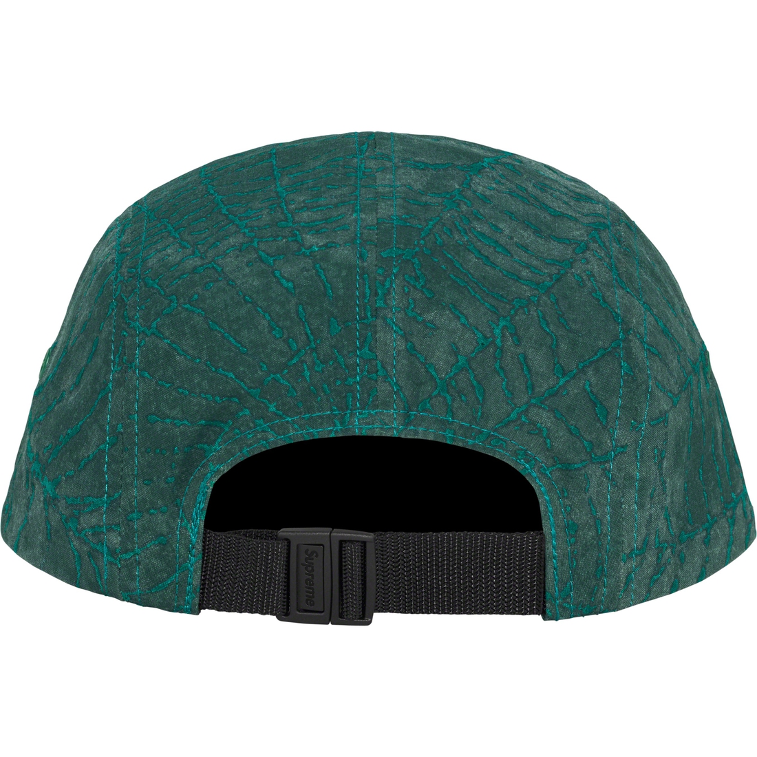 Details on Supreme Stone Island Camp Cap Dark Green from fall winter
                                                    2023 (Price is $78)