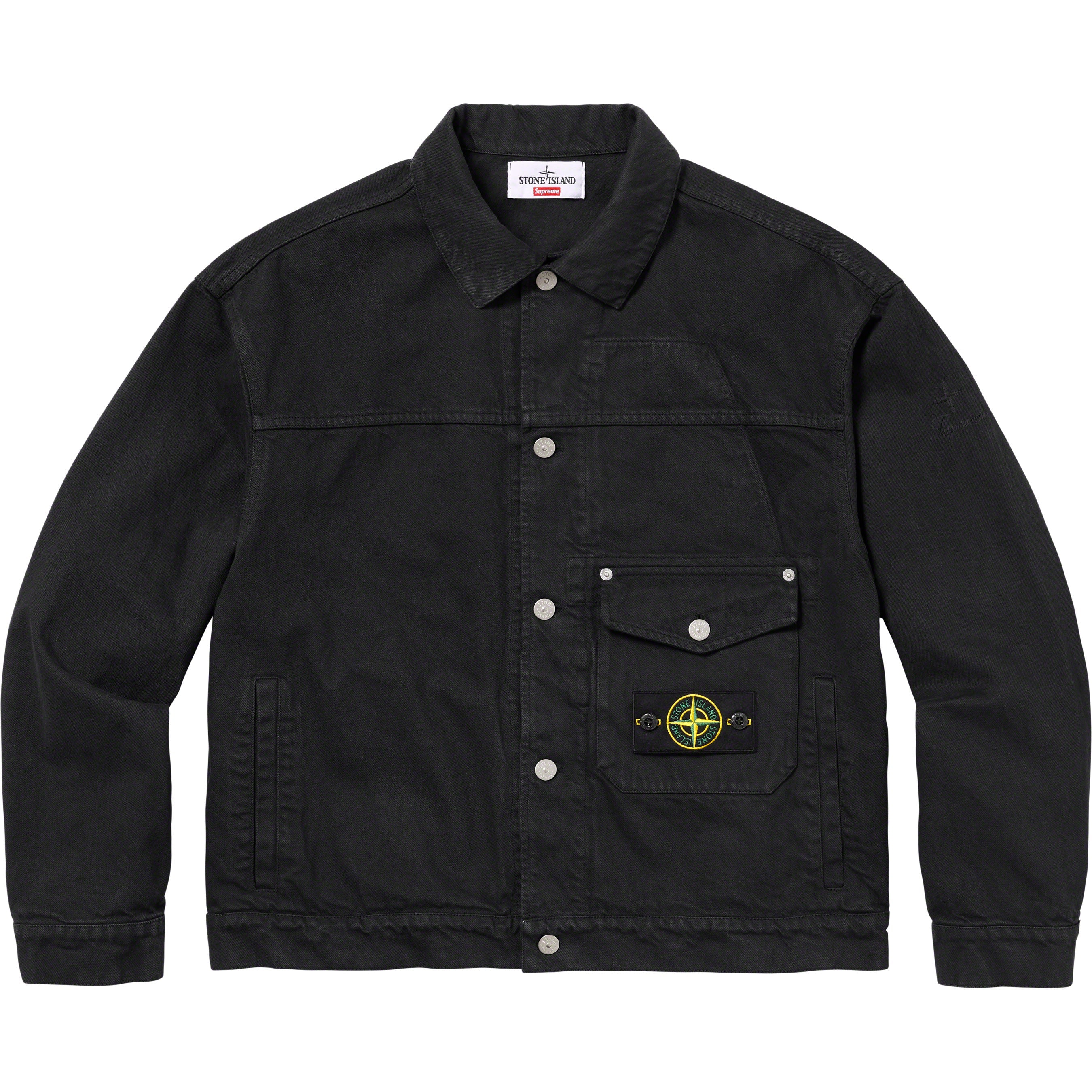 Supreme Stone Island Denim Jacket