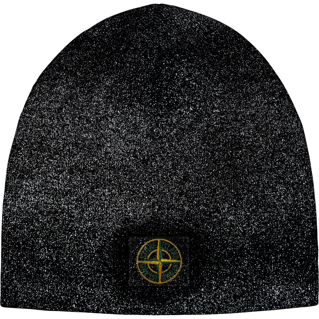 Details on Supreme Stone Island Reflective Beanie Black from fall winter
                                                    2023 (Price is $178)