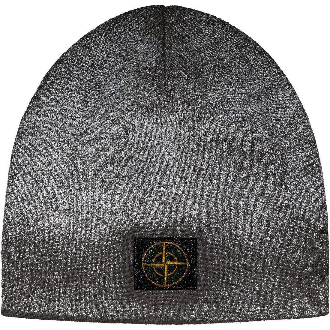 Details on Supreme Stone Island Reflective Beanie Grey from fall winter
                                                    2023 (Price is $178)