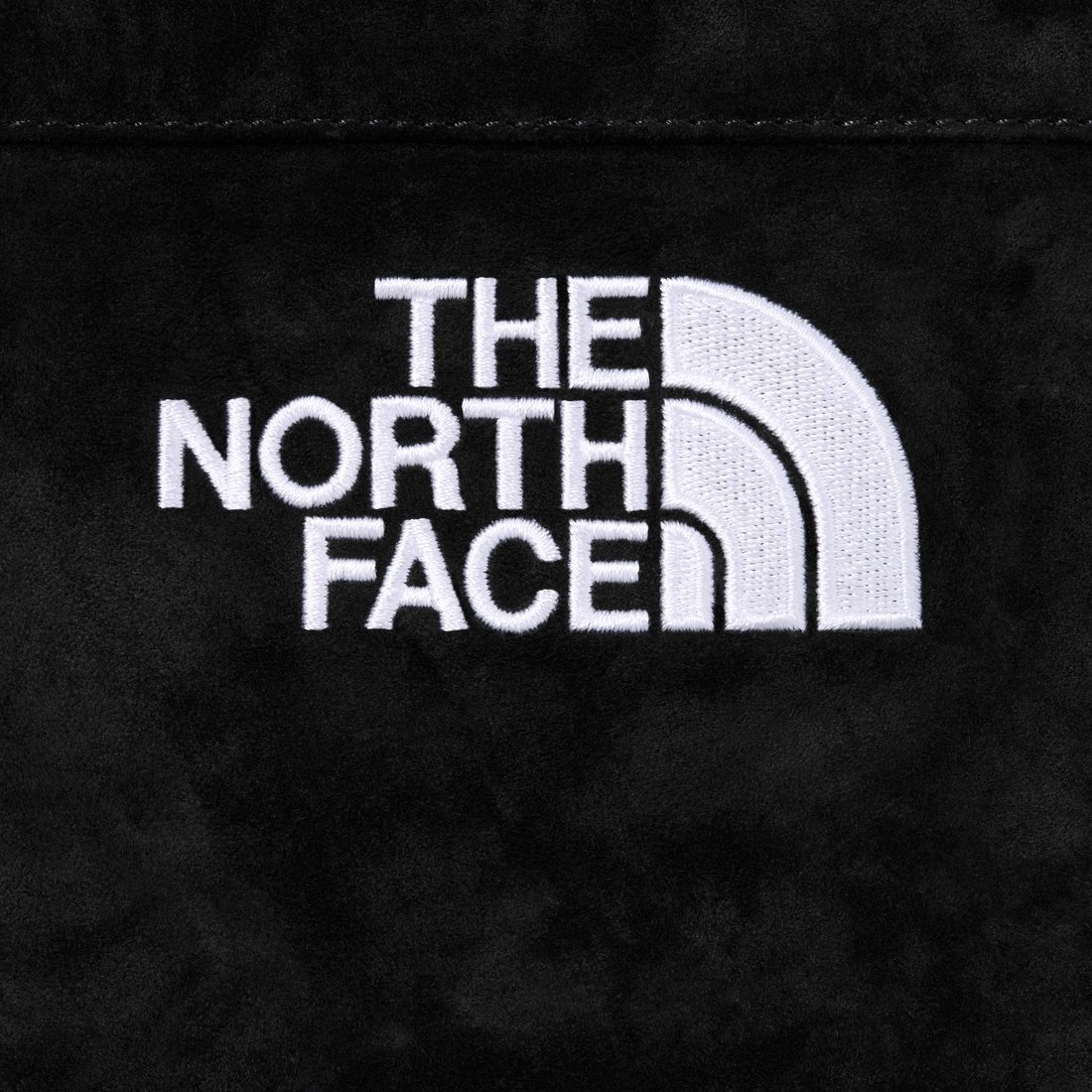 Details on Supreme The North Face Suede Mountain Pant Black from fall winter
                                                    2023 (Price is $698)