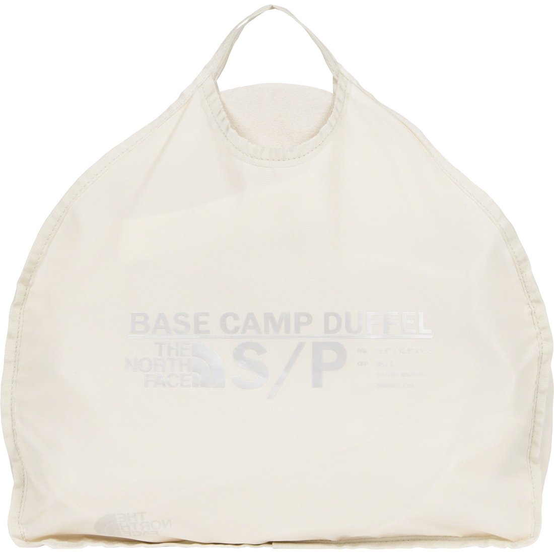 Supreme Supreme The North Face Suede Small Base Camp Duffle Bag (FW23) - Stone - $298