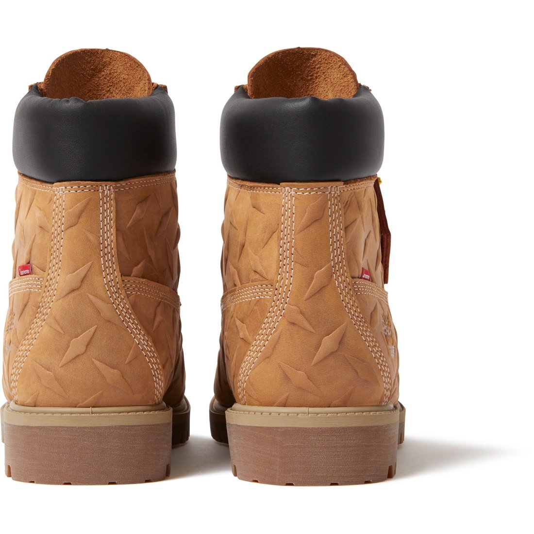 Details on Supreme Timberland Diamond Plate 6" Premium Waterproof Boot Wheat from fall winter
                                                    2023 (Price is $248)