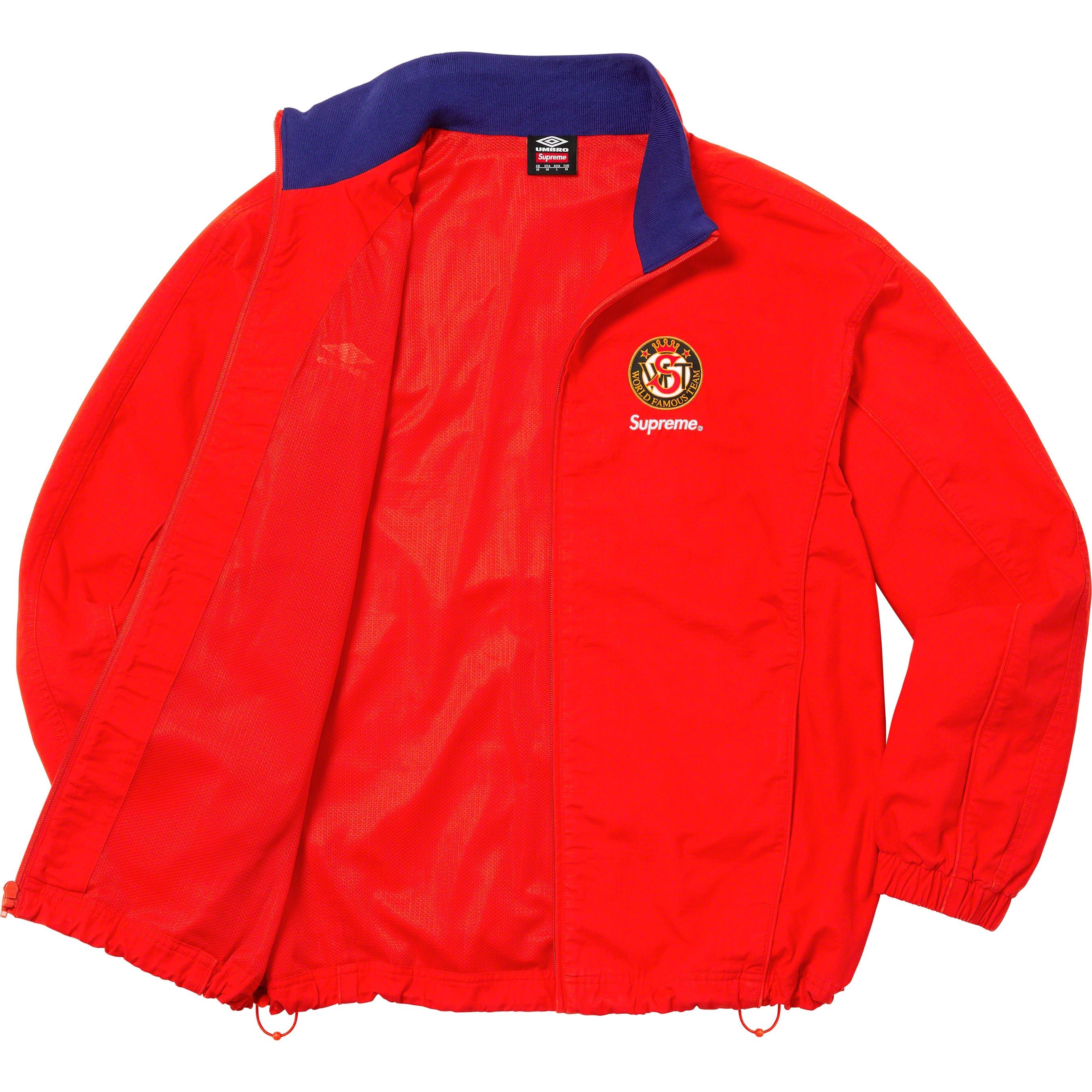 supreme umbro trackjacket red23回しか着用していません