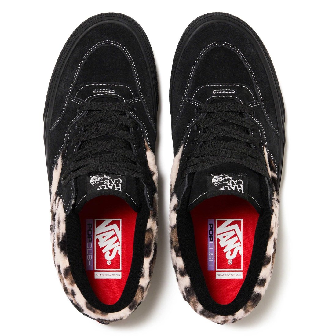 Supreme Supreme Vans Leopard Half Cab (FW23) - Black - $110