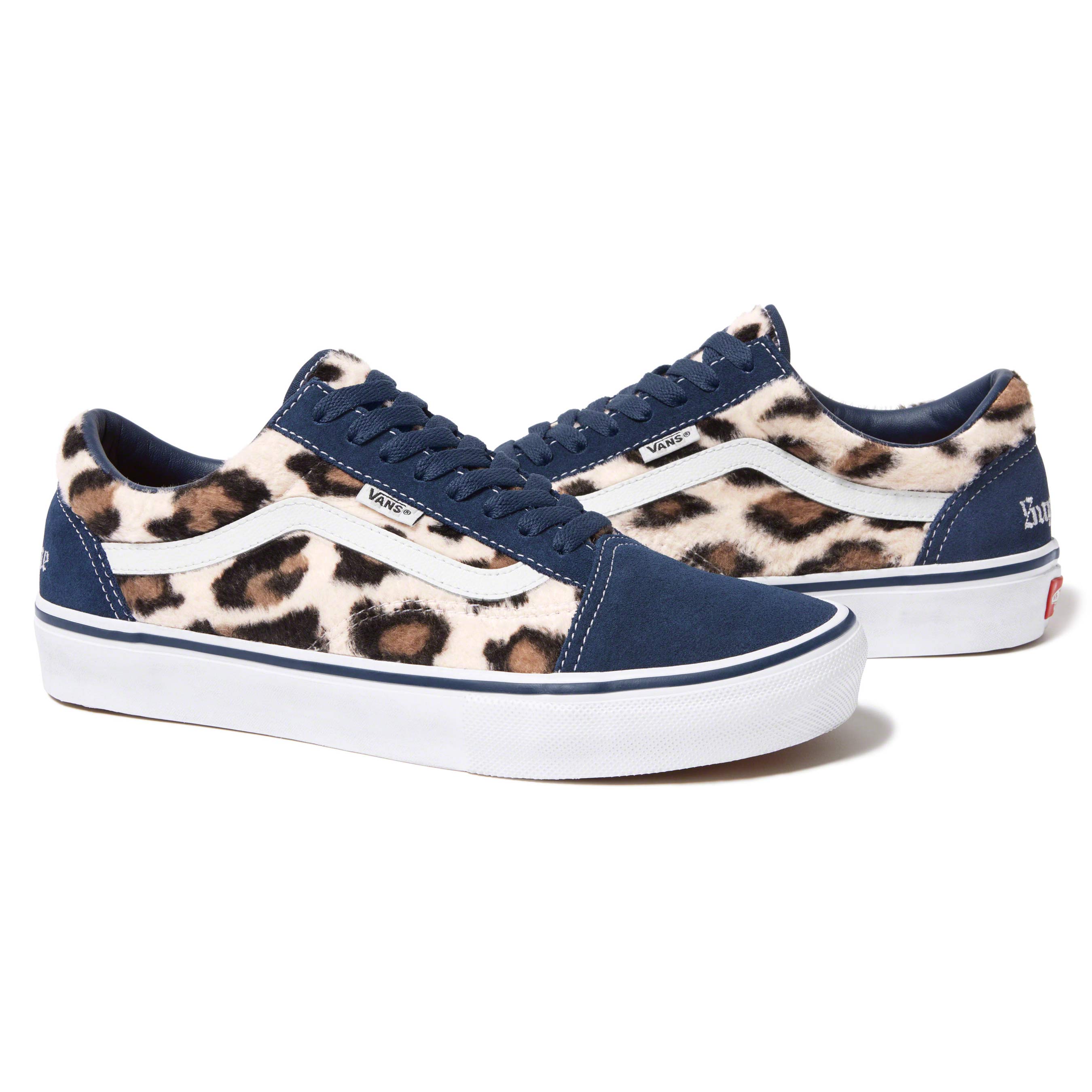 Supreme × Vans Leopard Old Skool  27cm靴