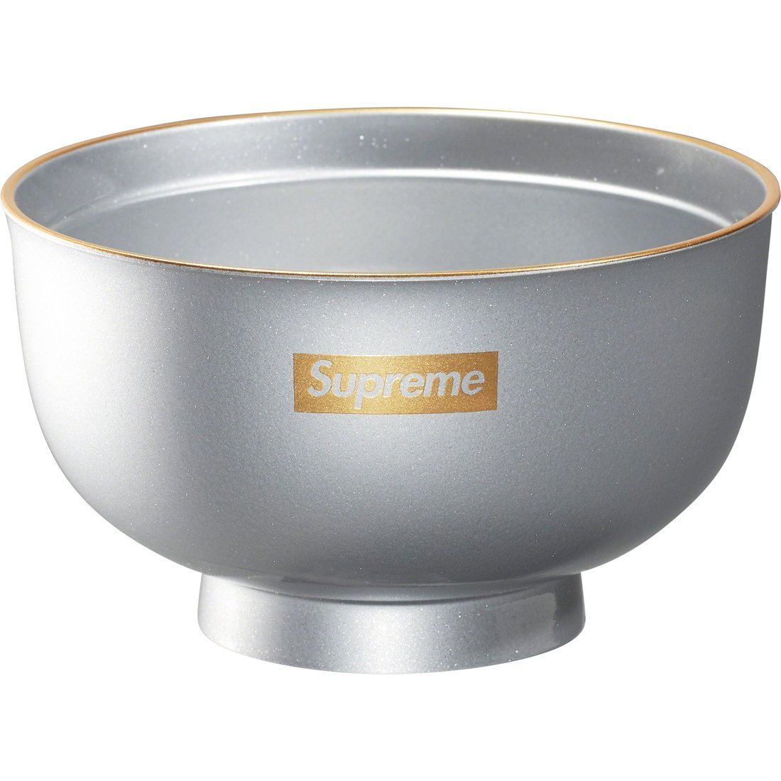 Details on Supreme Zoni Glitter Bowl Silver from fall winter
                                                    2023 (Price is $44)