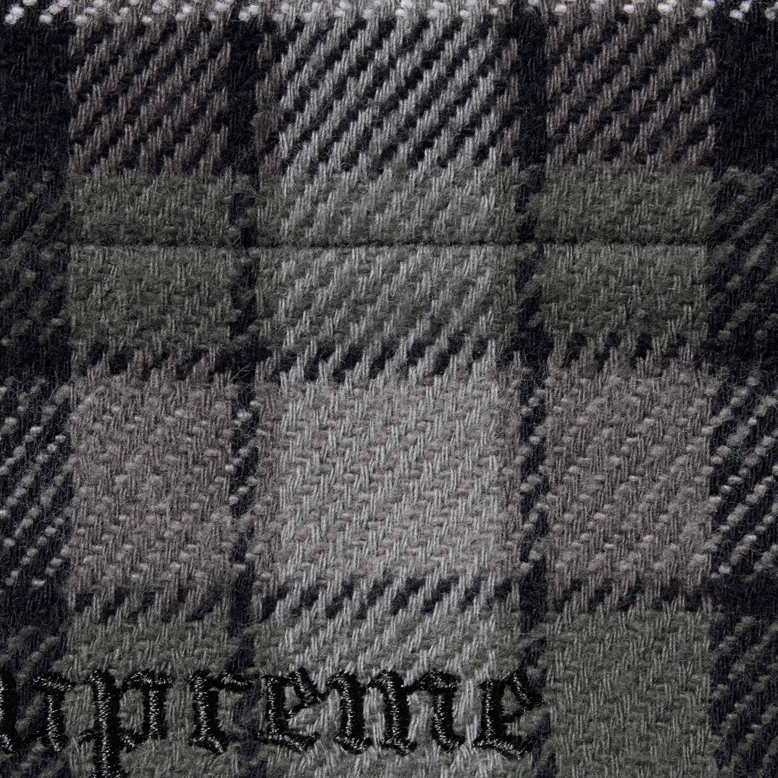 Tartan Flannel Hooded Shirt - fall winter 2023 - Supreme