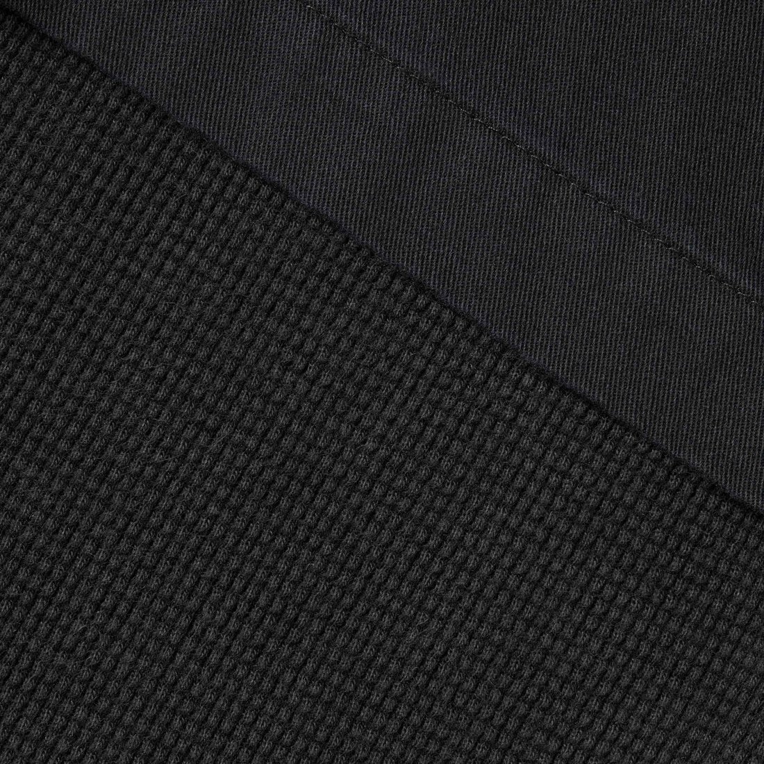 Details on Thermal Sleeve Work Shirt Black from fall winter
                                                    2023 (Price is $138)