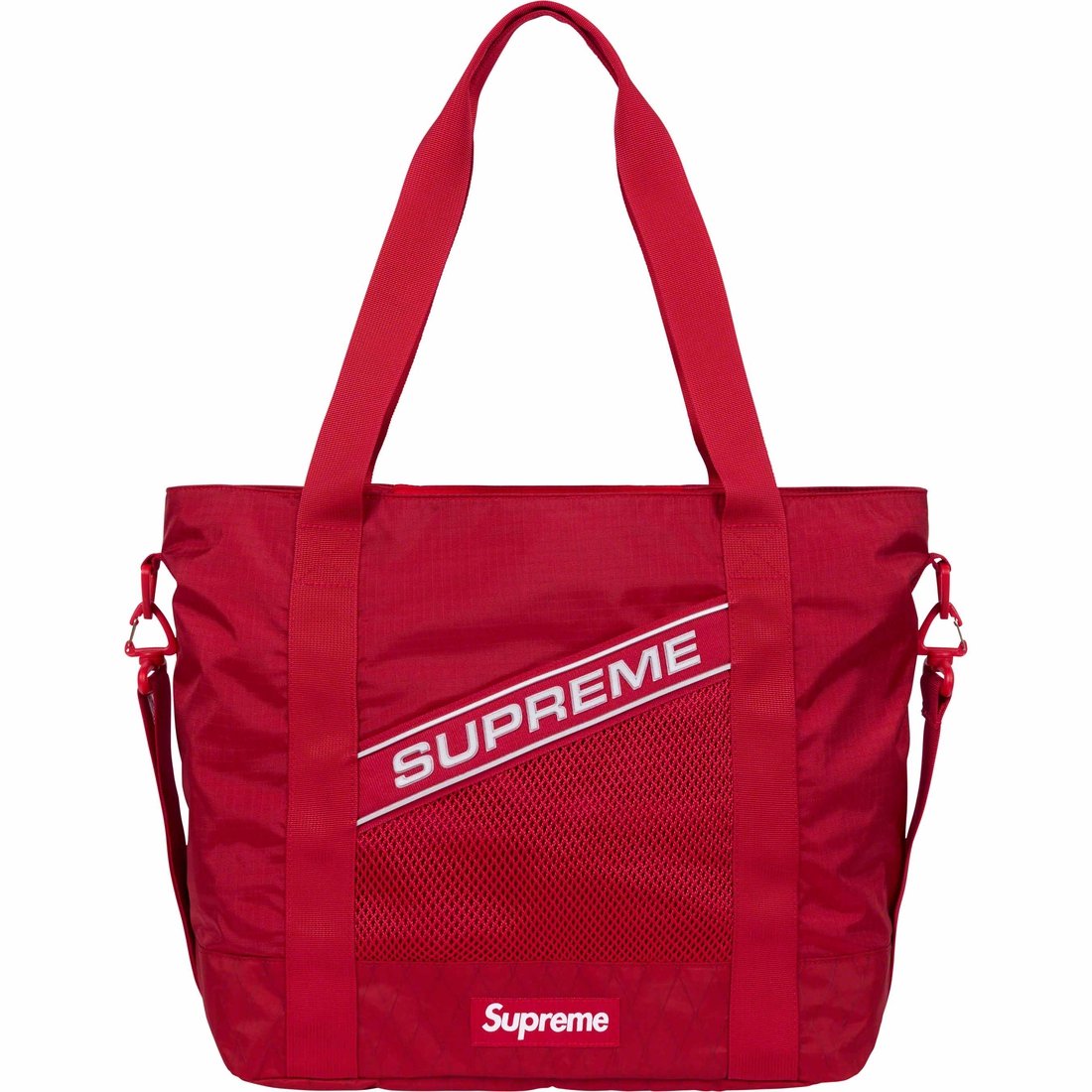 Details on Tote Bag Red from fall winter
                                                    2023 (Price is $118)