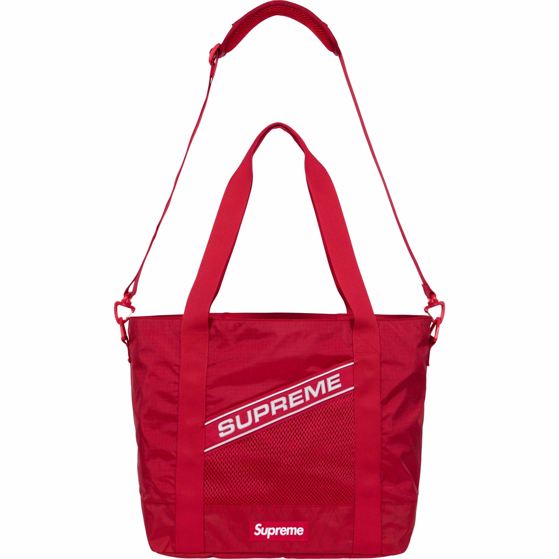 Details on Tote Bag Red from fall winter
                                                    2023 (Price is $118)