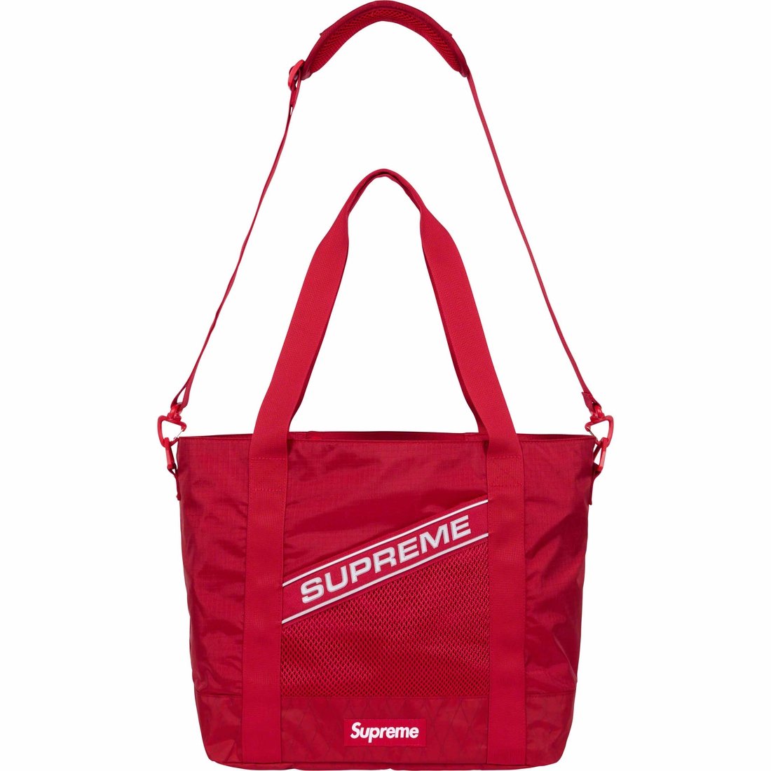 Details on Tote Bag Red from fall winter
                                                    2023 (Price is $118)