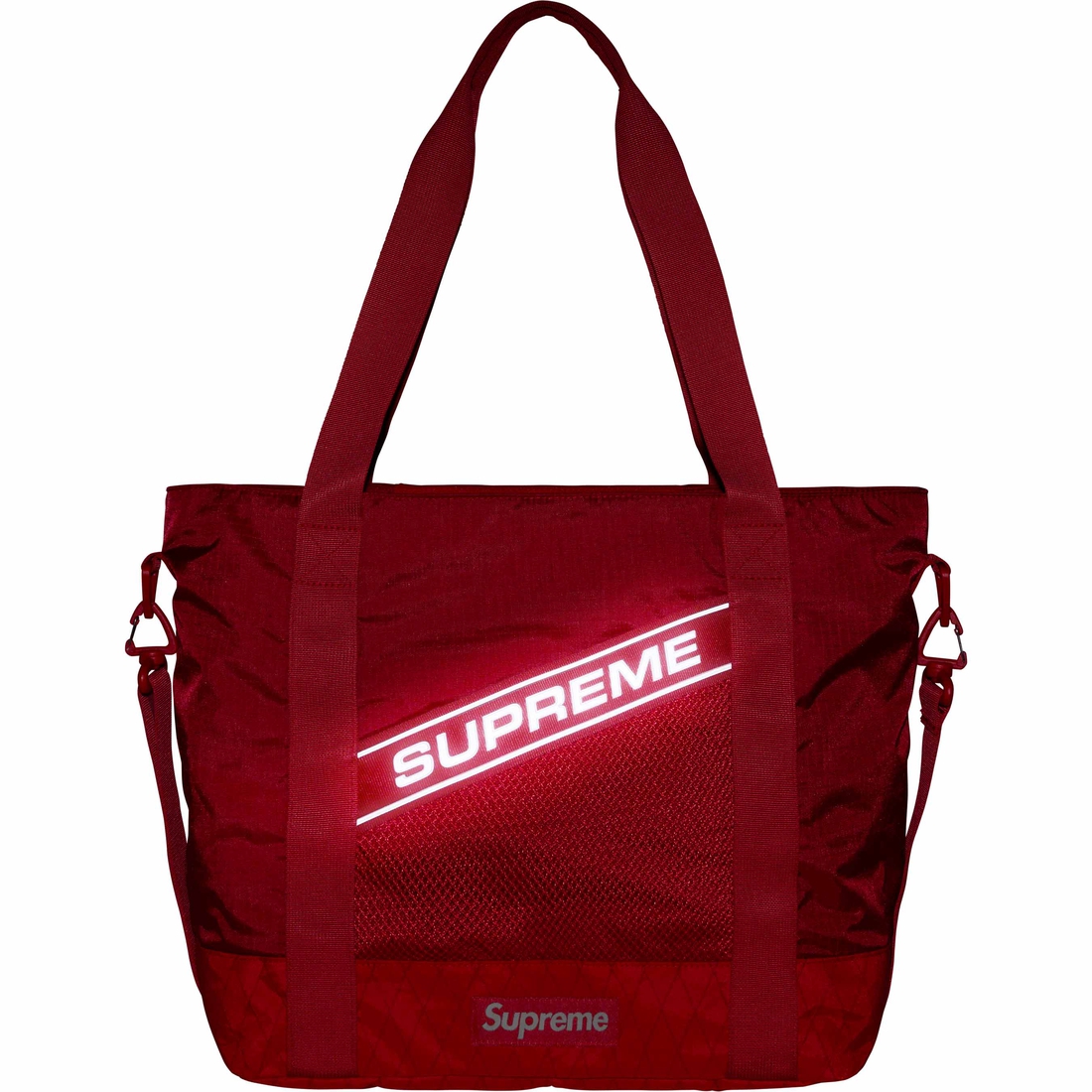 Details on Tote Bag Red from fall winter
                                                    2023 (Price is $118)