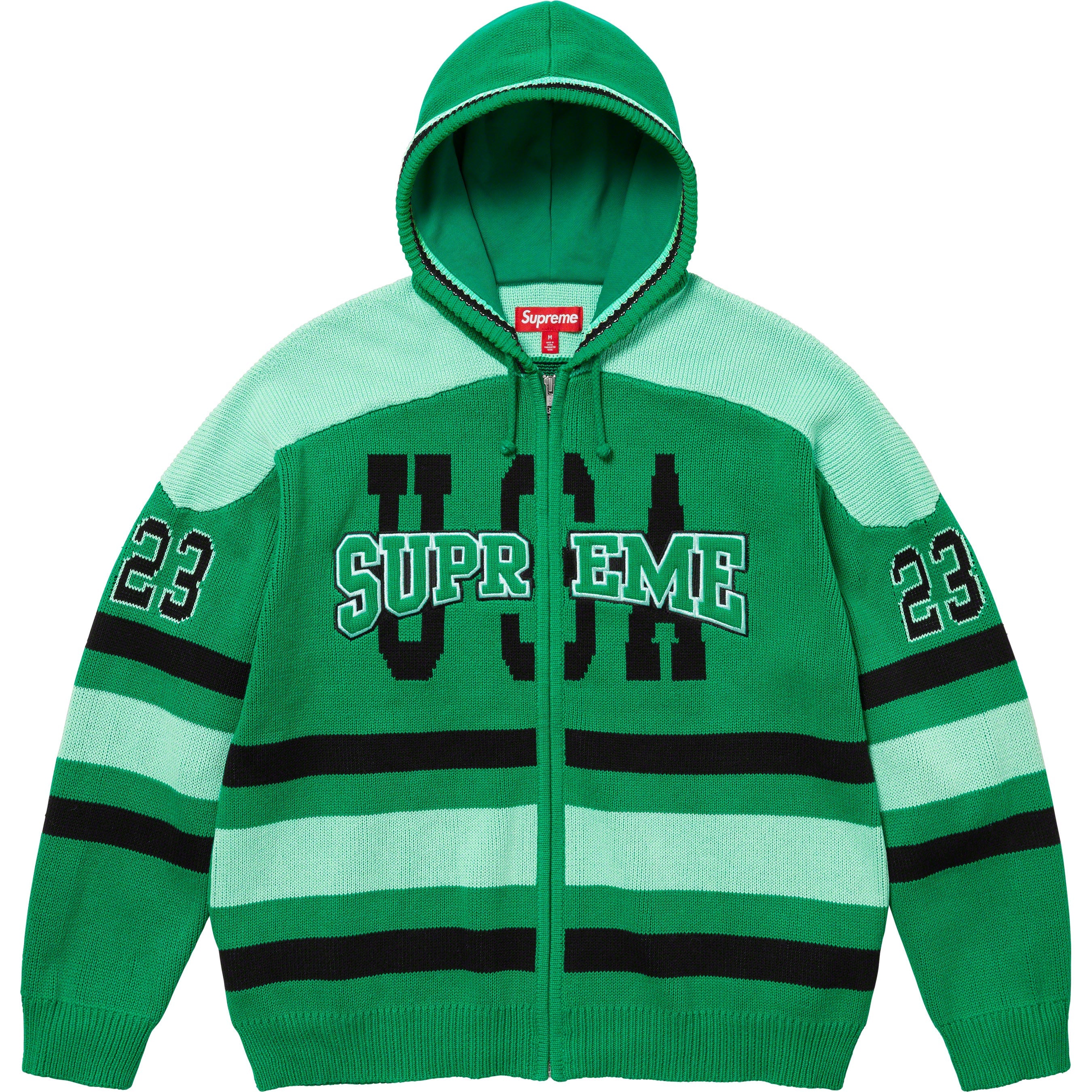 USA Zip Up Hooded Sweater - fall winter 2023 - Supreme