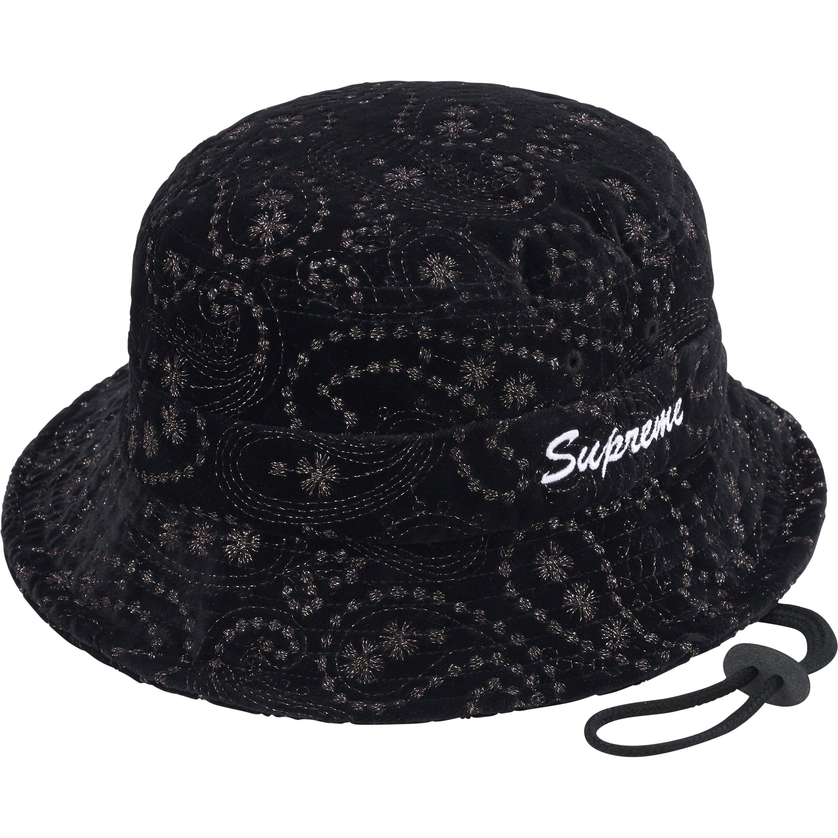 Velvet Paisley Boonie - fall winter 2023 - Supreme