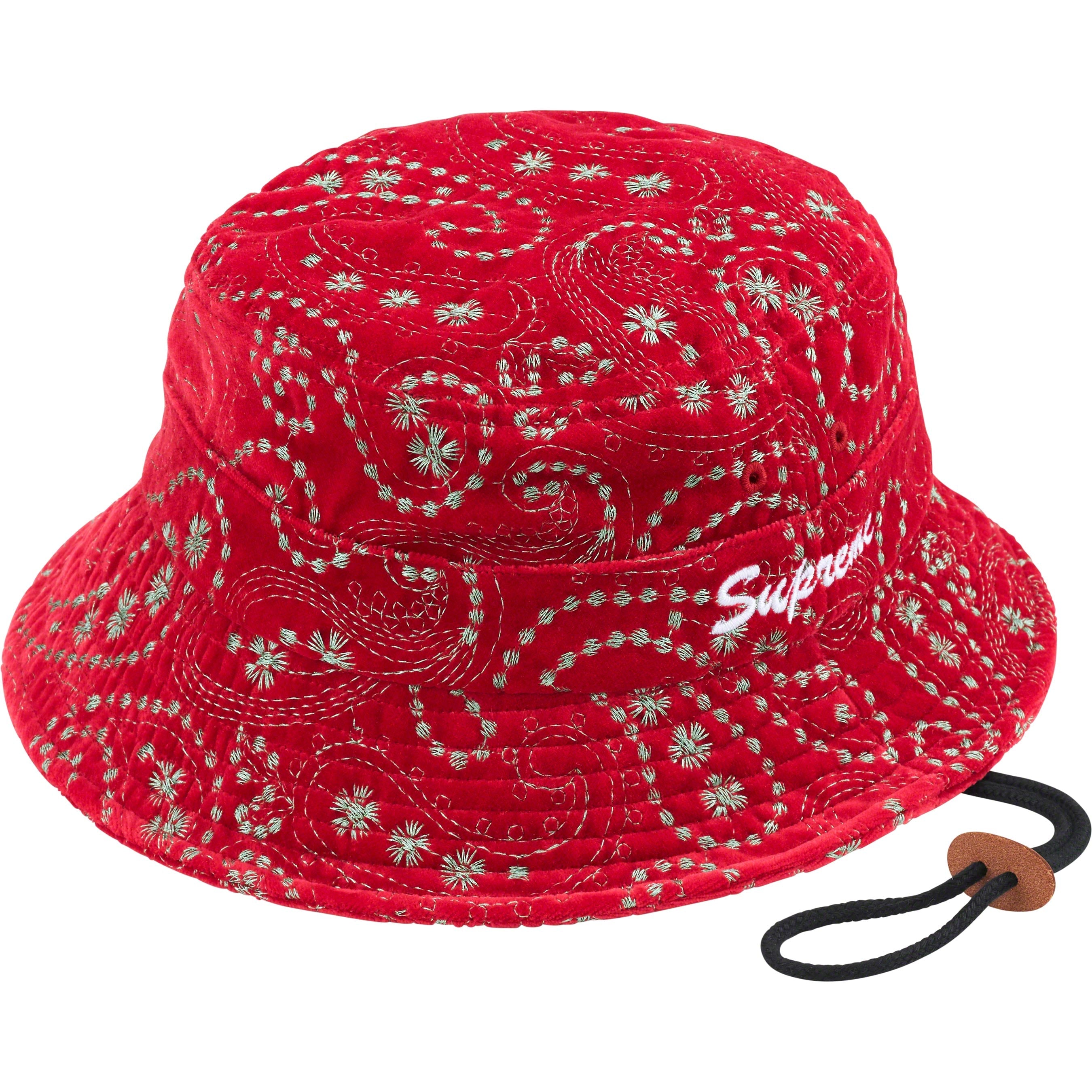 Velvet Paisley Boonie - fall winter 2023 - Supreme