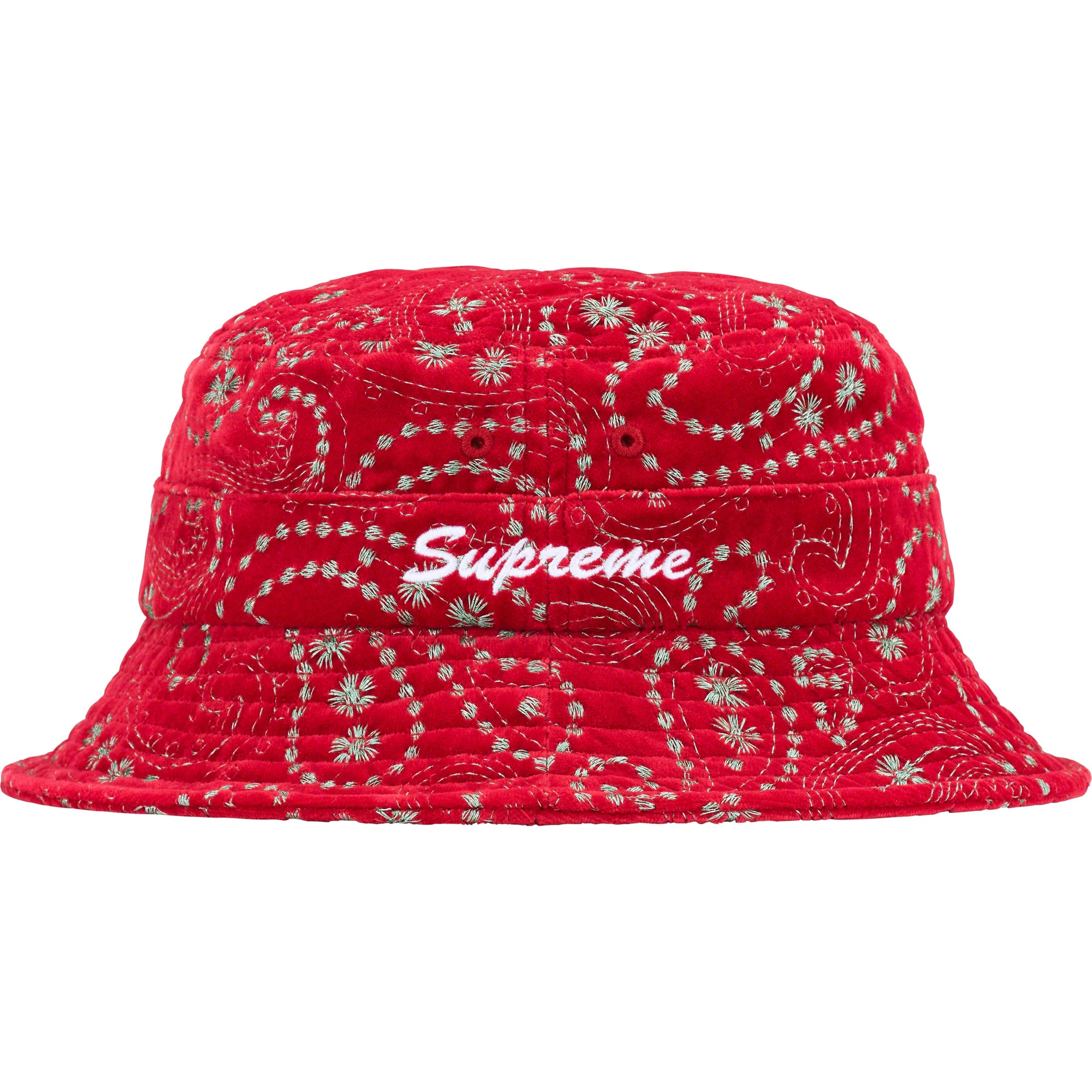 Velvet Paisley Boonie - fall winter 2023 - Supreme