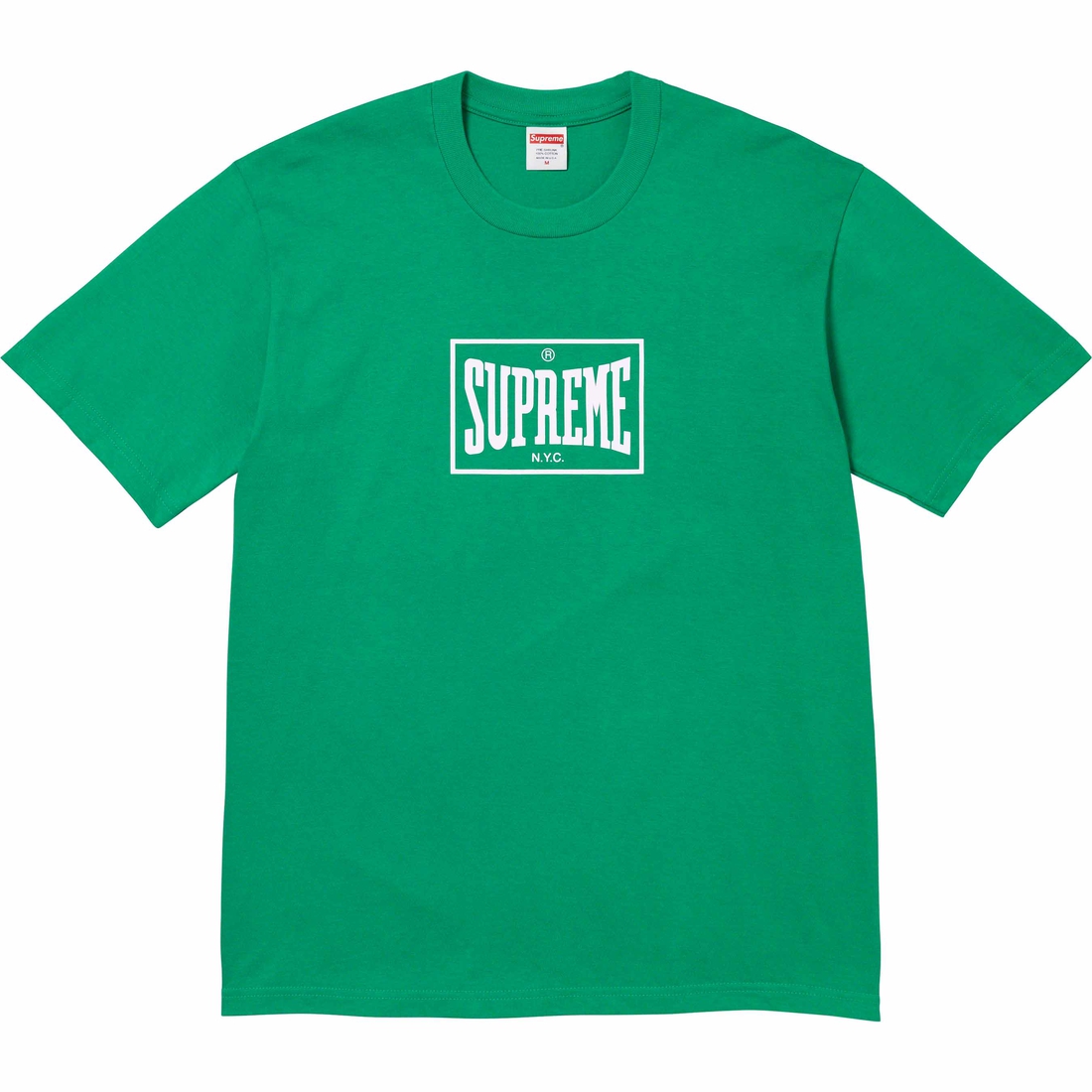 Details on Warm Up Tee Green from fall winter
                                                    2023 (Price is $40)