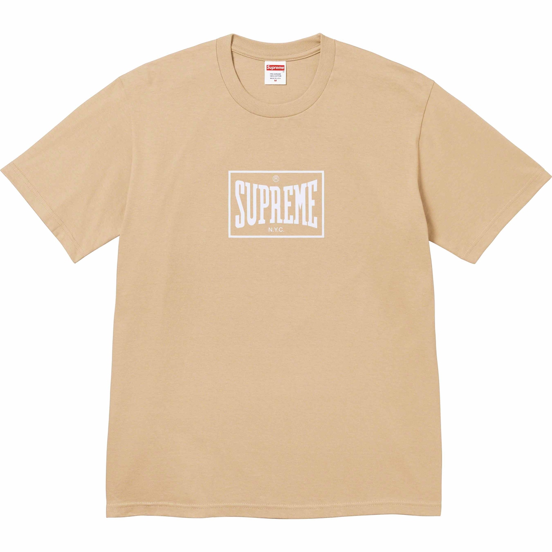Details on Warm Up Tee Khaki from fall winter
                                                    2023 (Price is $40)