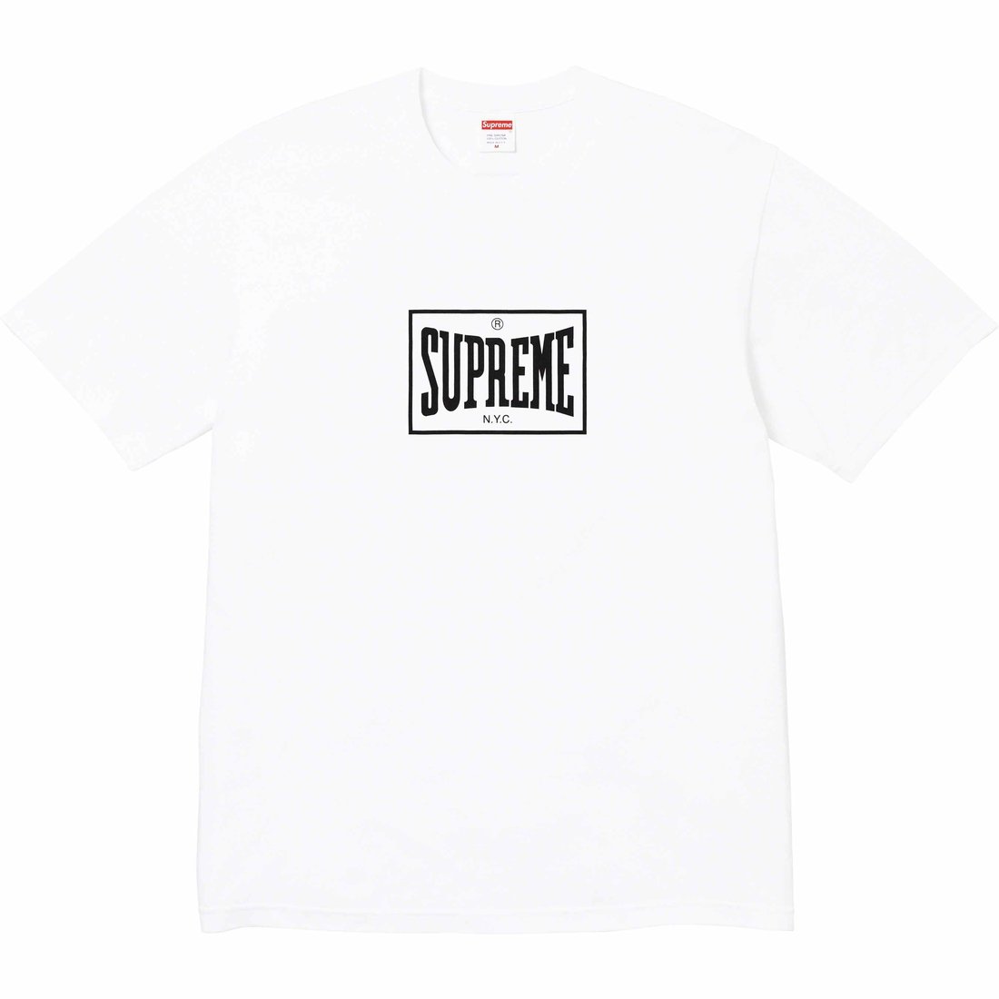 Details on Warm Up Tee White from fall winter
                                                    2023 (Price is $40)