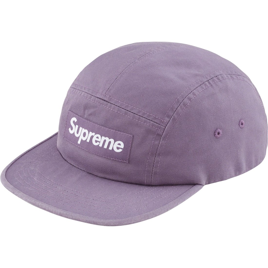 Details on Washed Chino Twill Camp Cap Dusty Purple from fall winter
                                                    2023 (Price is $48)