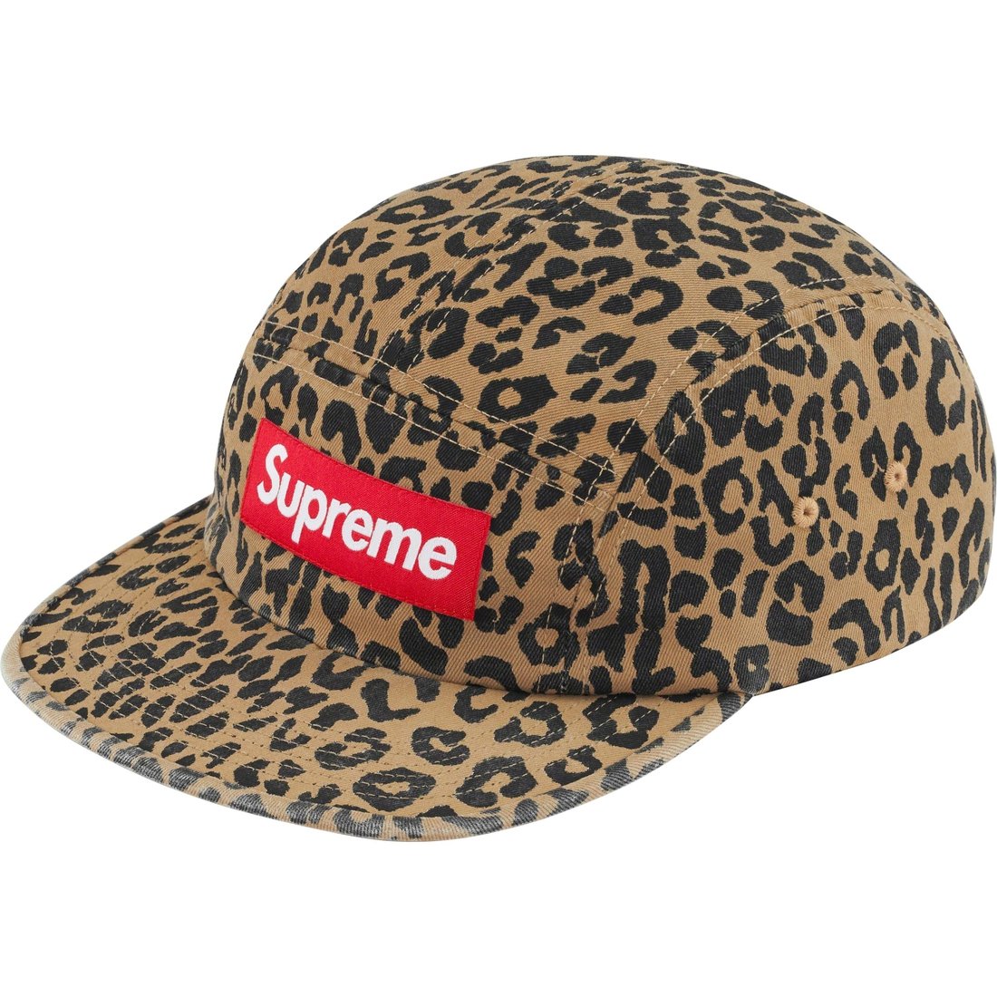 Details on Washed Chino Twill Camp Cap Leopard from fall winter
                                                    2023 (Price is $48)