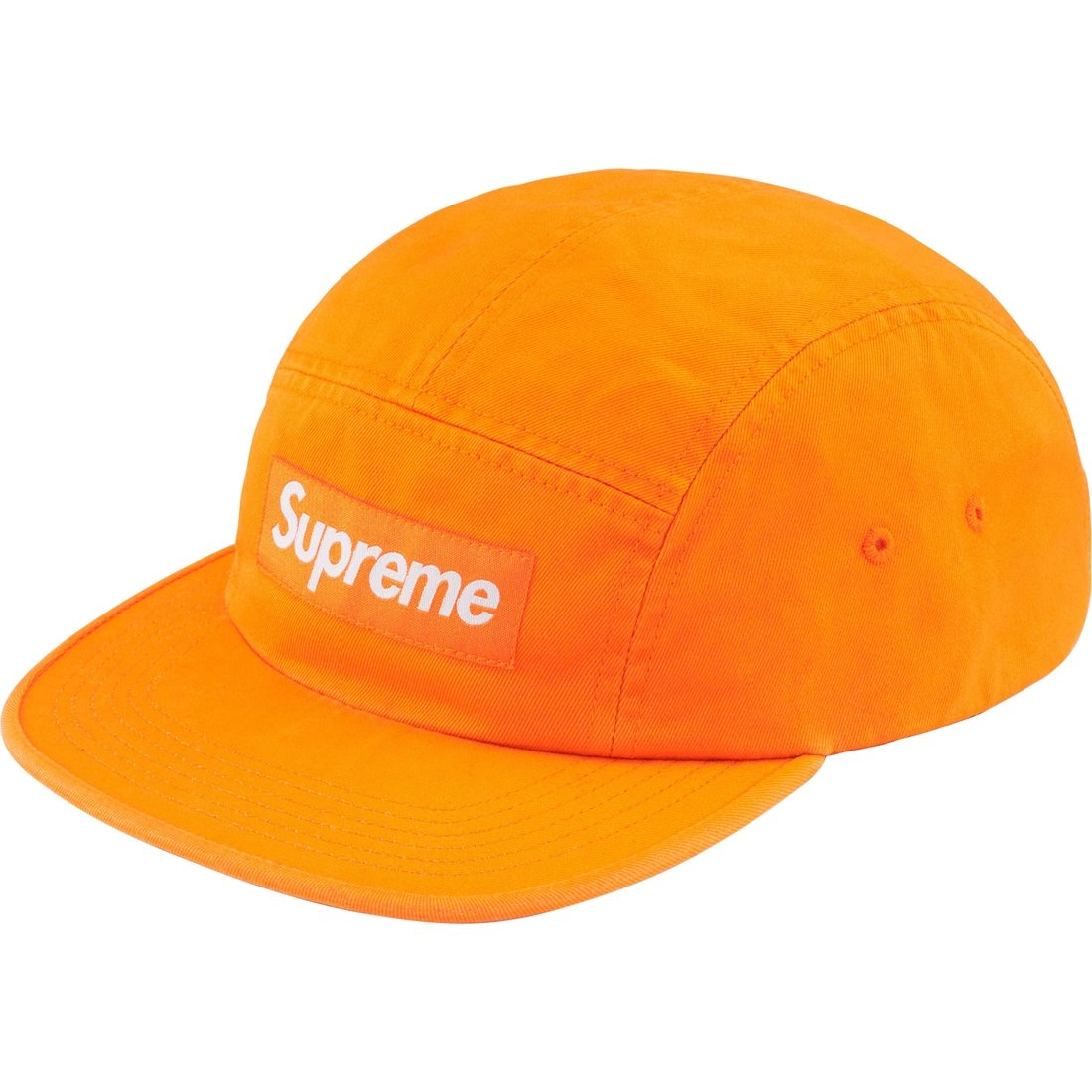 Details on Washed Chino Twill Camp Cap Light Orange from fall winter
                                                    2023 (Price is $48)
