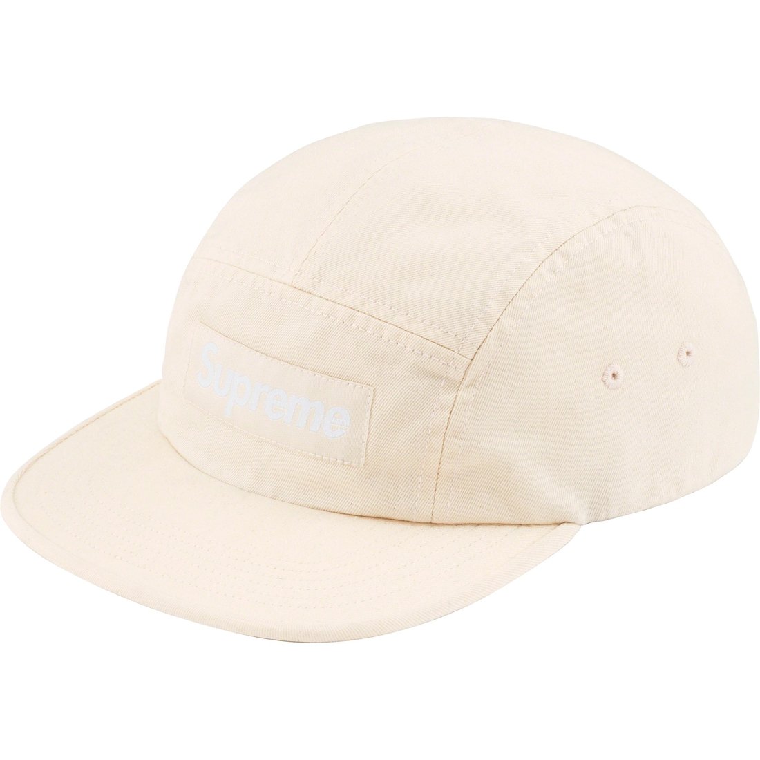 Details on Washed Chino Twill Camp Cap Natural from fall winter
                                                    2023 (Price is $48)