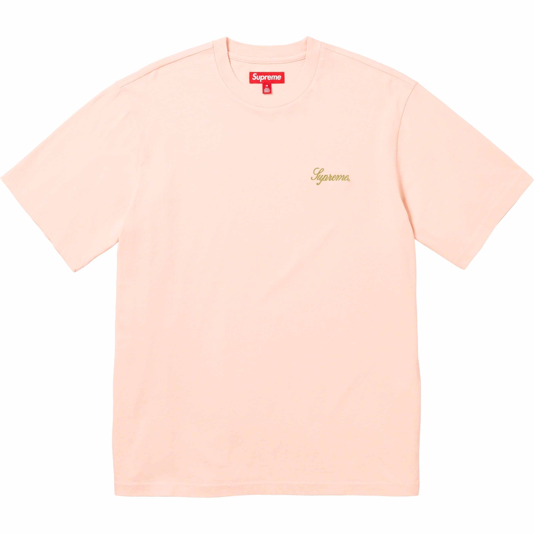 Details on Washed Script S S Top Rose from fall winter
                                                    2023 (Price is $54)