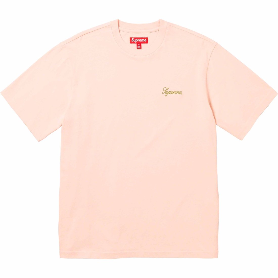 Details on Washed Script S S Top Rose from fall winter
                                                    2023 (Price is $54)