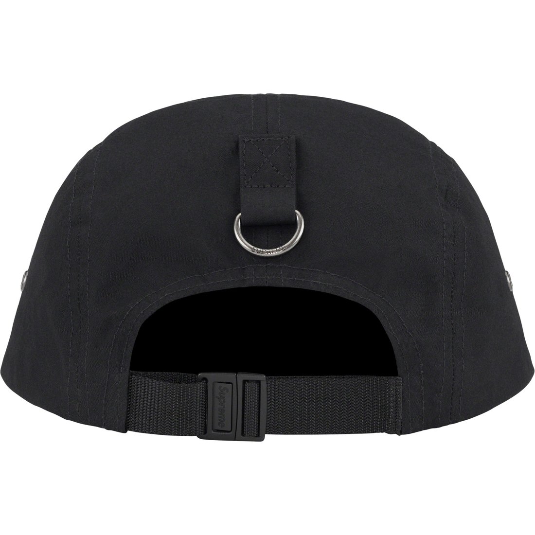 Details on Waxed Cotton Camp Cap Black from fall winter
                                                    2023 (Price is $48)