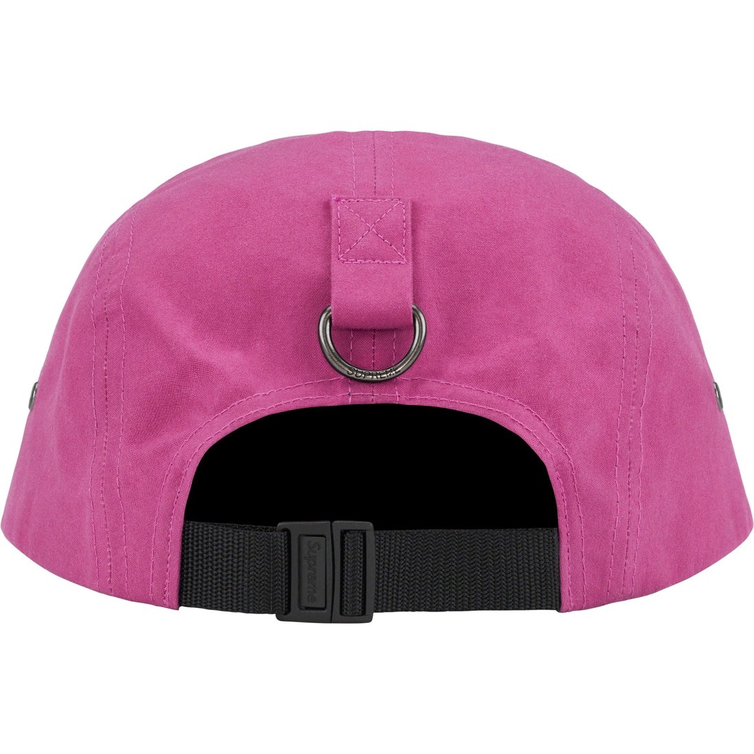 Details on Waxed Cotton Camp Cap Magenta from fall winter
                                                    2023 (Price is $48)