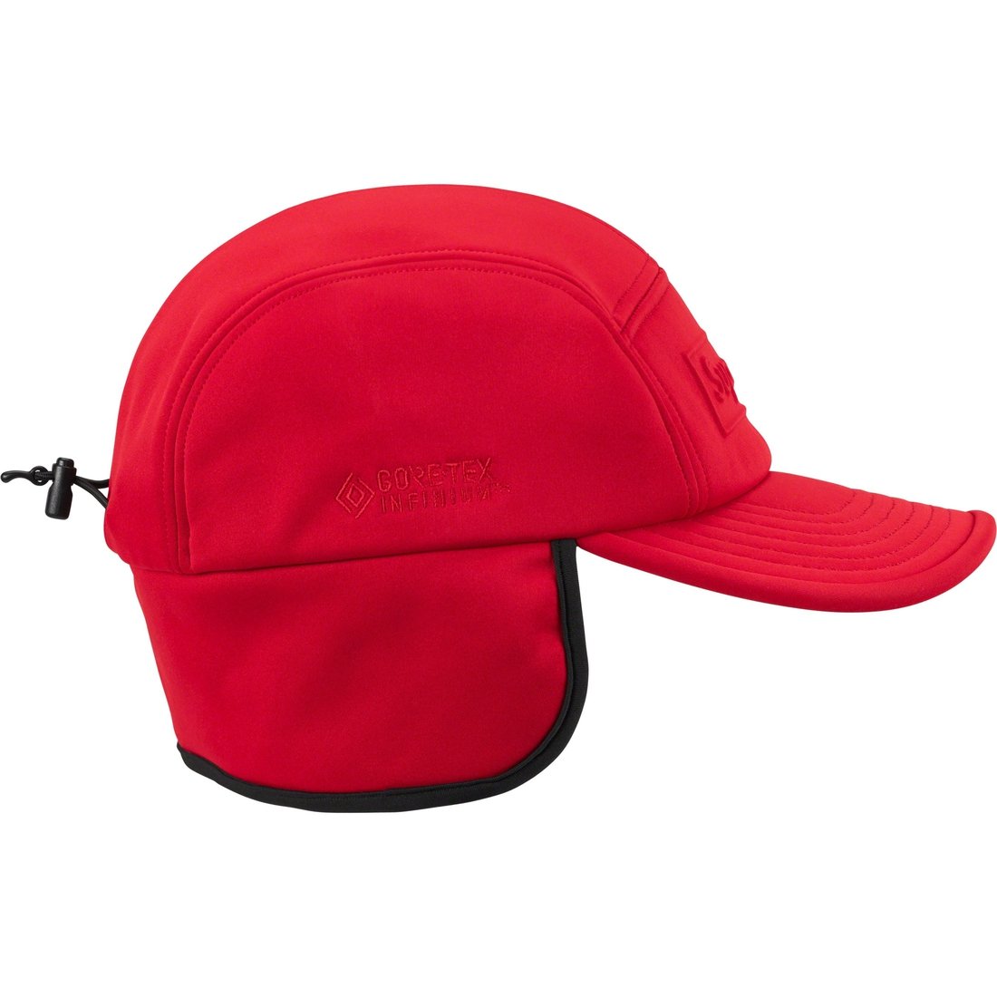 Details on WINDSTOPPER Earflap Camp Cap Red from fall winter
                                                    2023 (Price is $60)