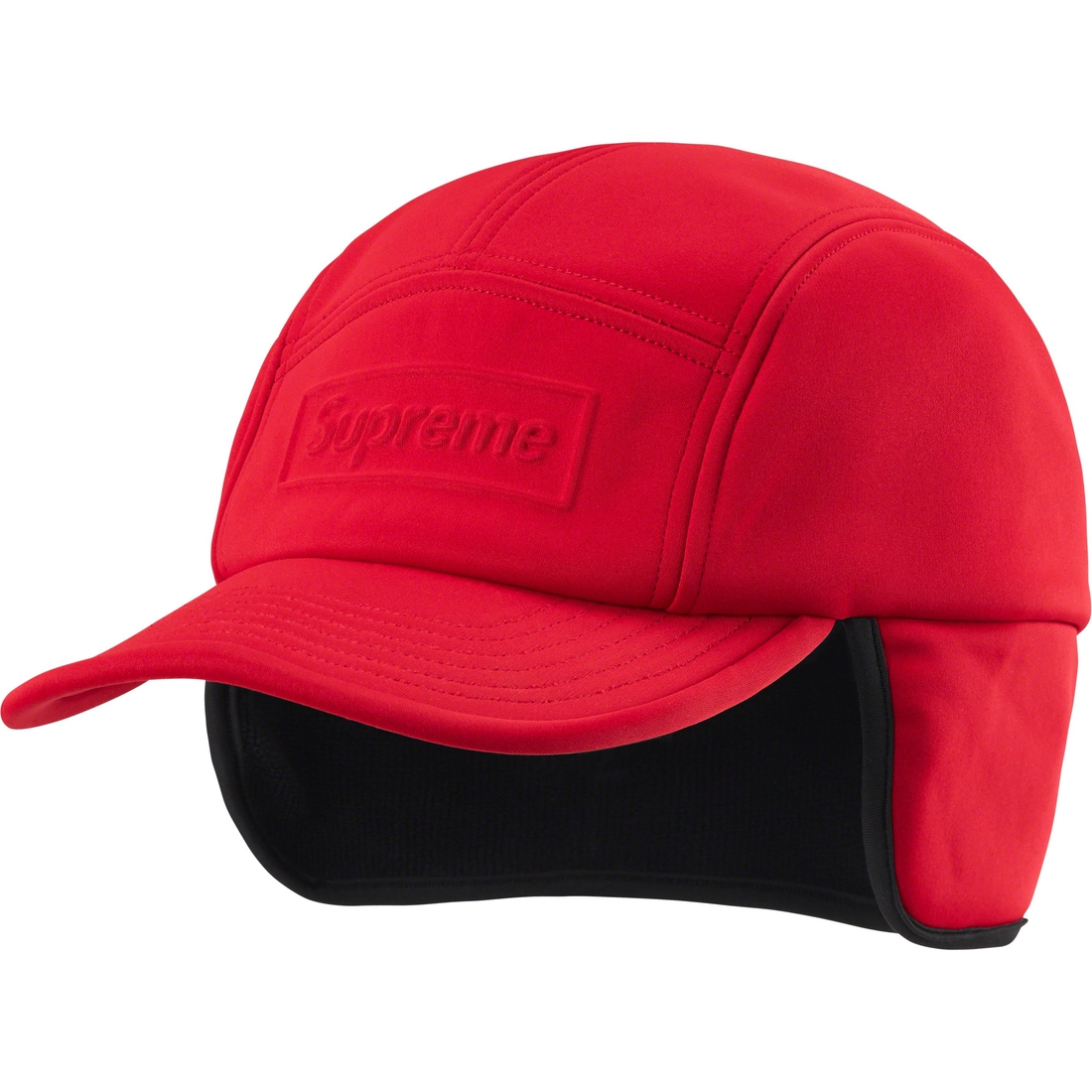 Supreme WINDSTOPPER Earflap Camp Cap (FW23) - Red - $60