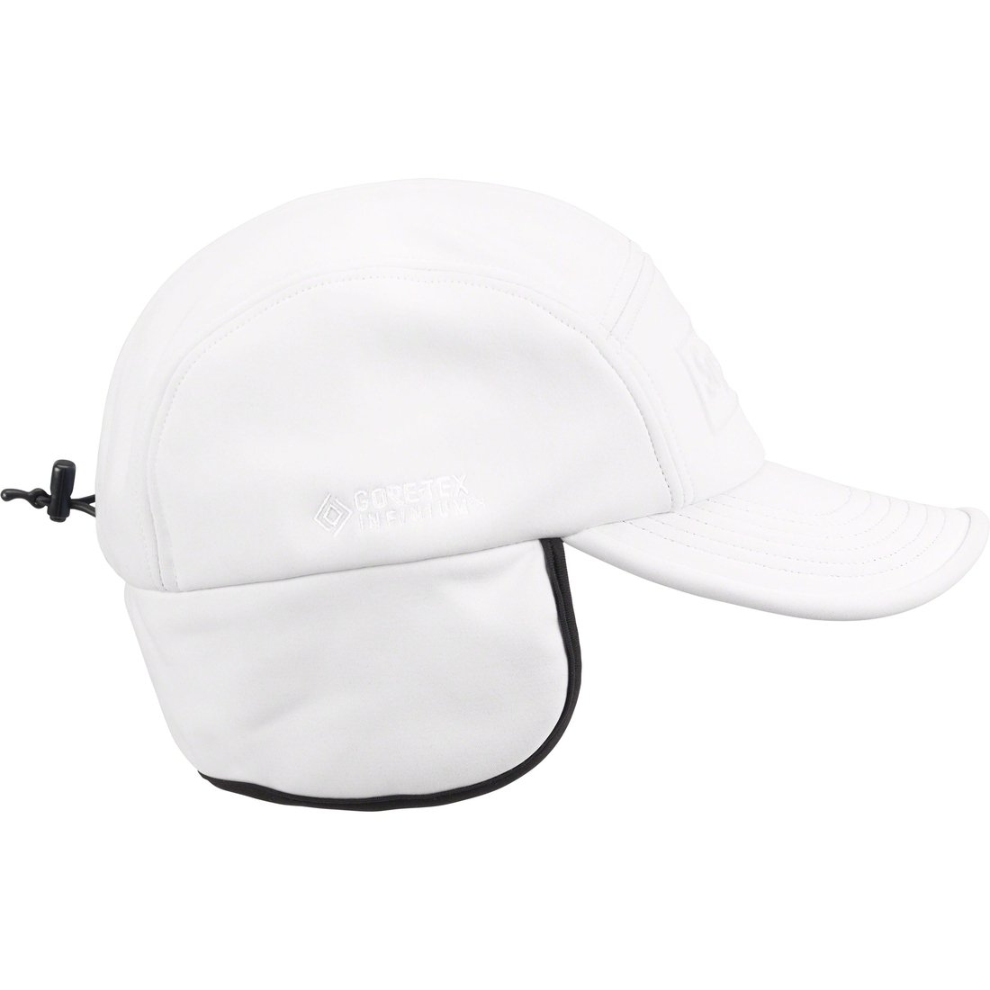 Supreme WINDSTOPPER Earflap Camp Cap (FW23) - White - $60