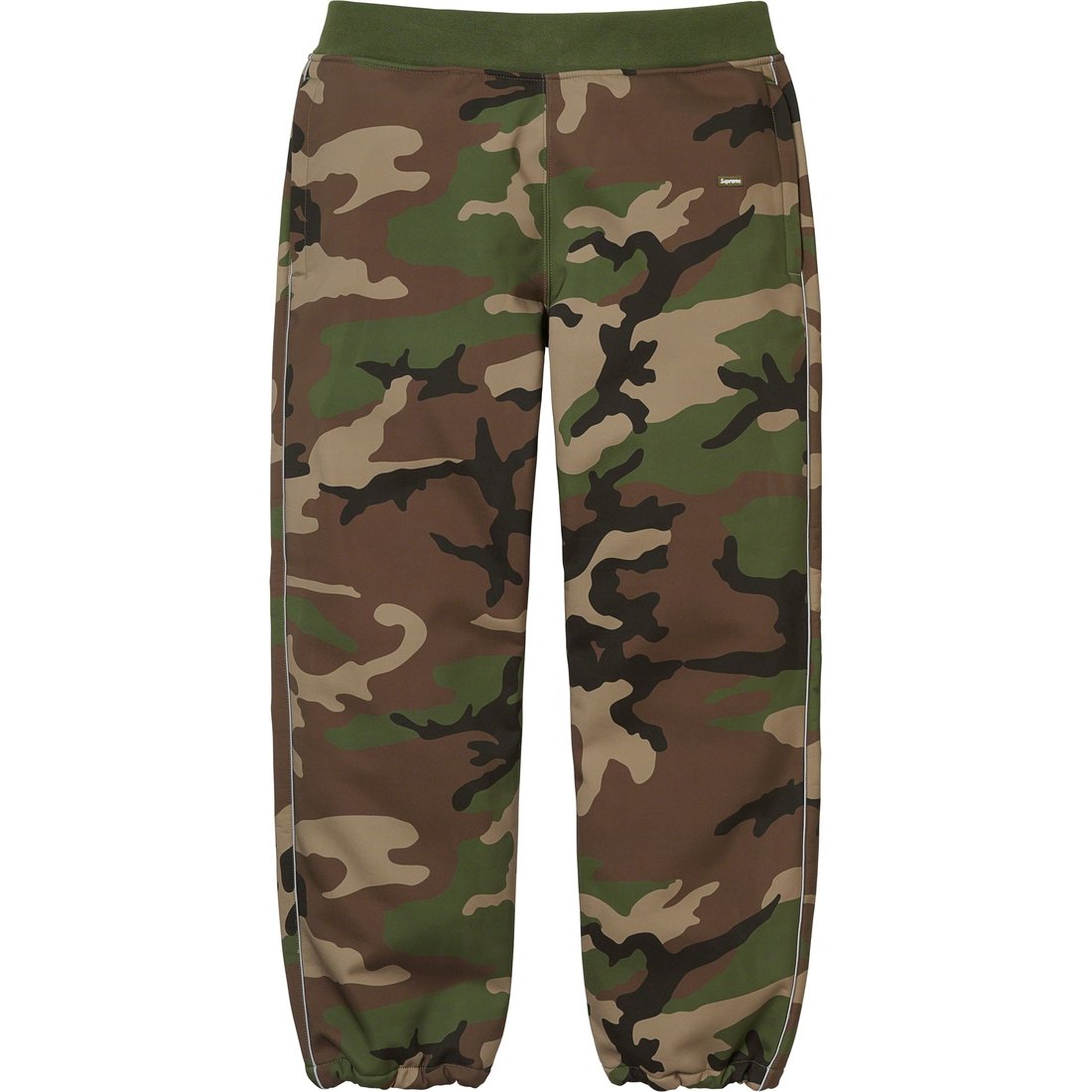 Details on WINDSTOPPER Sweatpant Woodland Camo from fall winter
                                                    2023 (Price is $178)