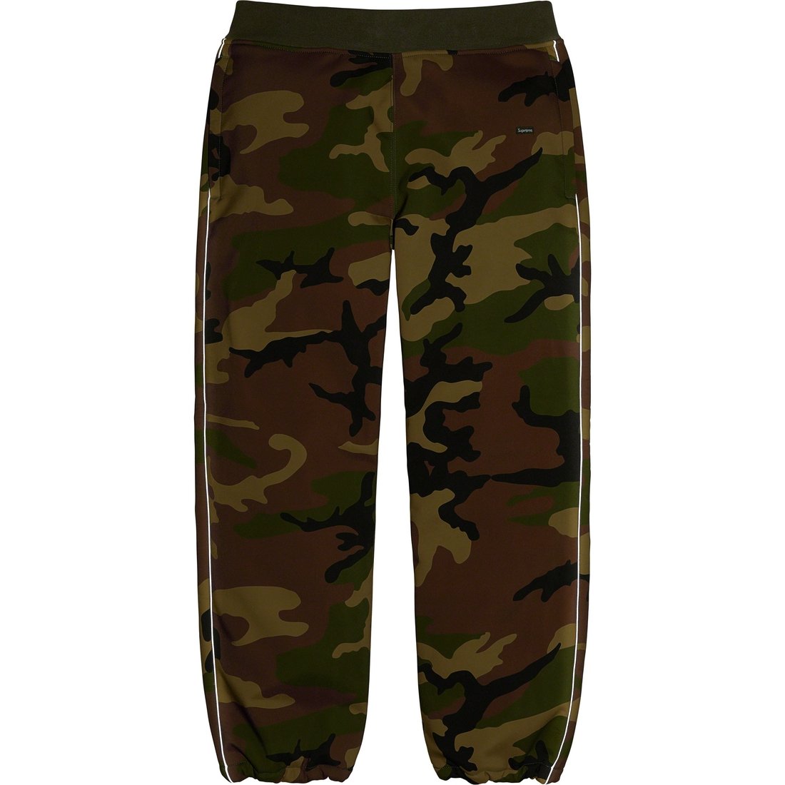 Details on WINDSTOPPER Sweatpant Woodland Camo from fall winter
                                                    2023 (Price is $178)