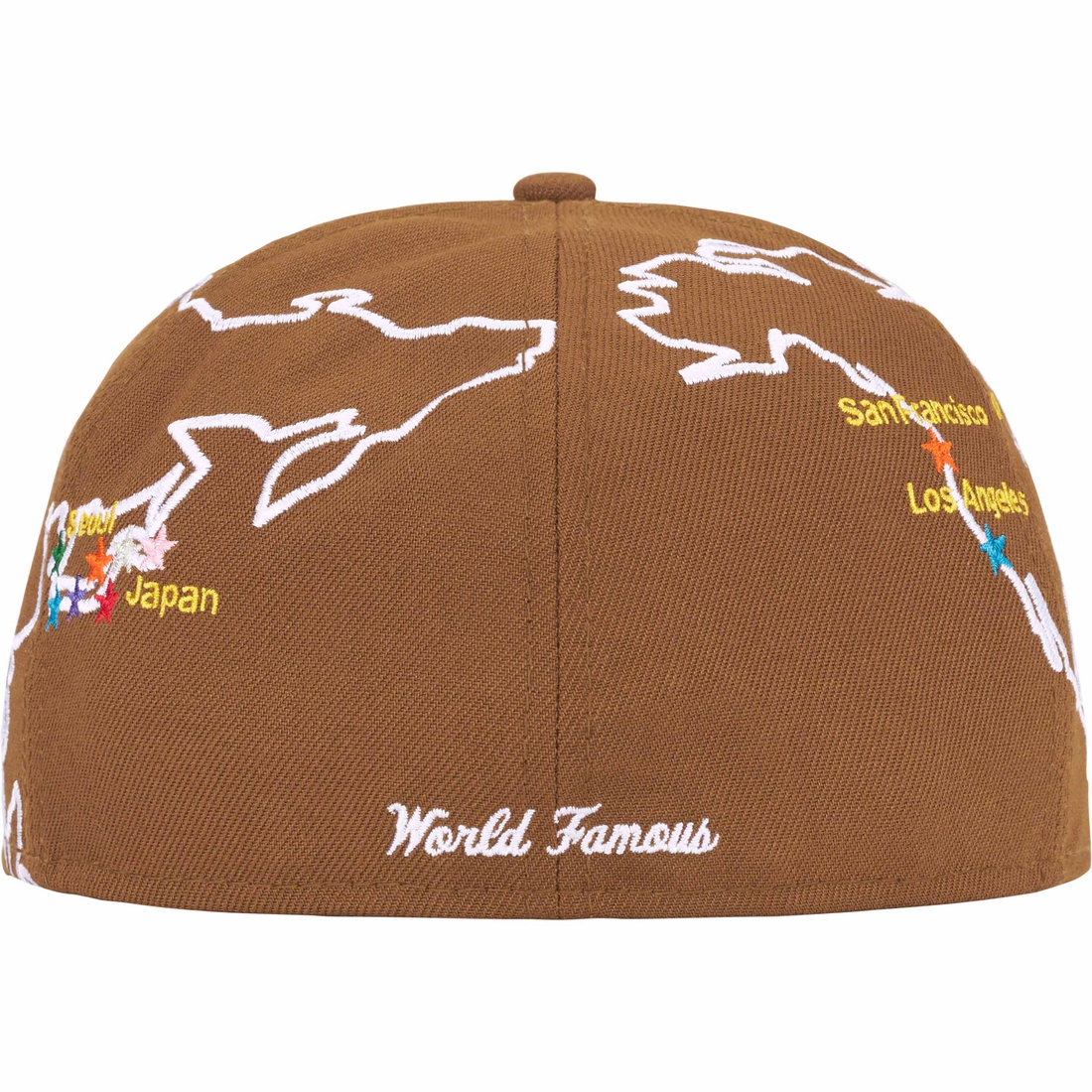 Details on Worldwide Box Logo New Era Brown from fall winter
                                                    2023 (Price is $54)